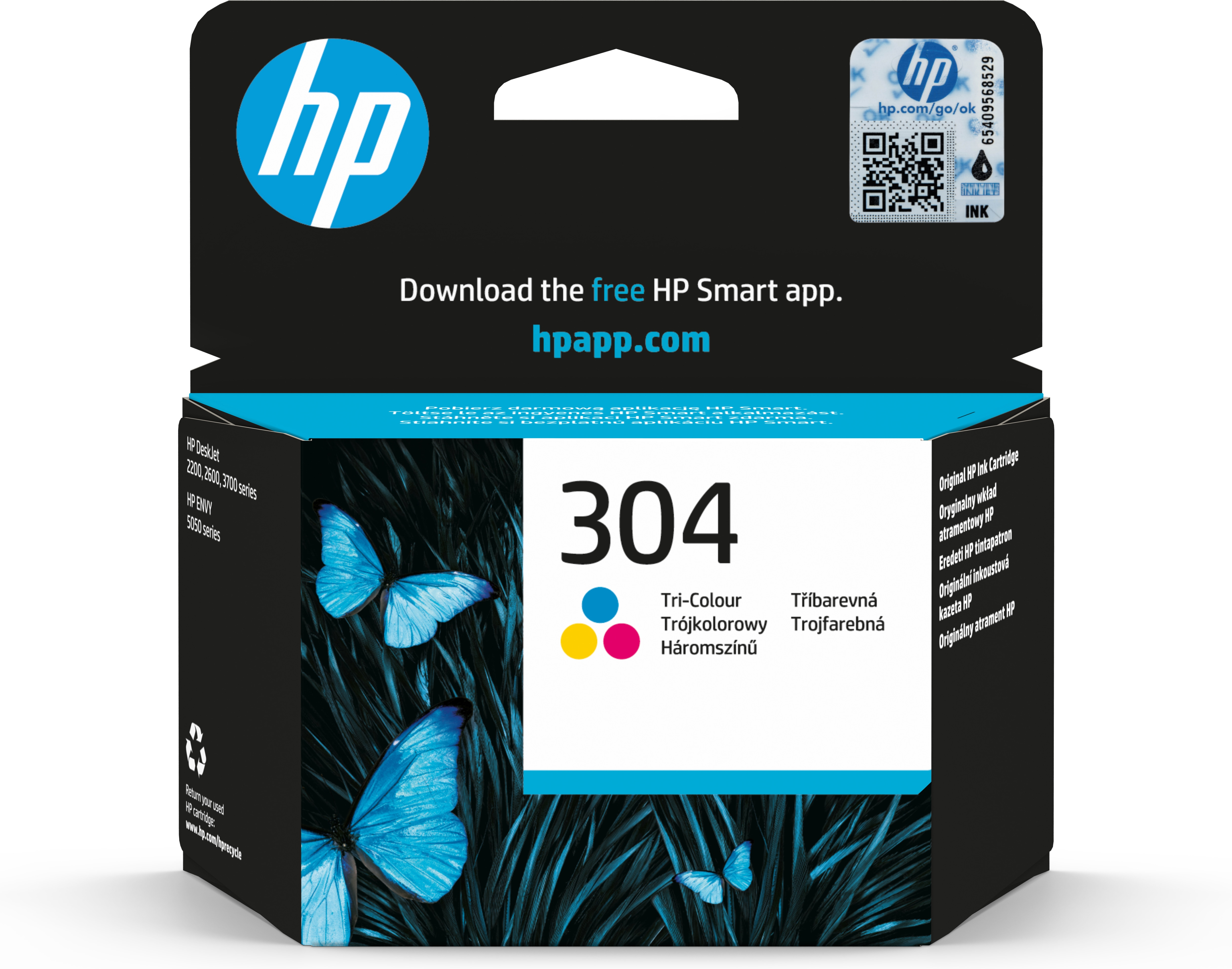 HP 304 - Farbe (Cyan, Magenta, Gelb) - original