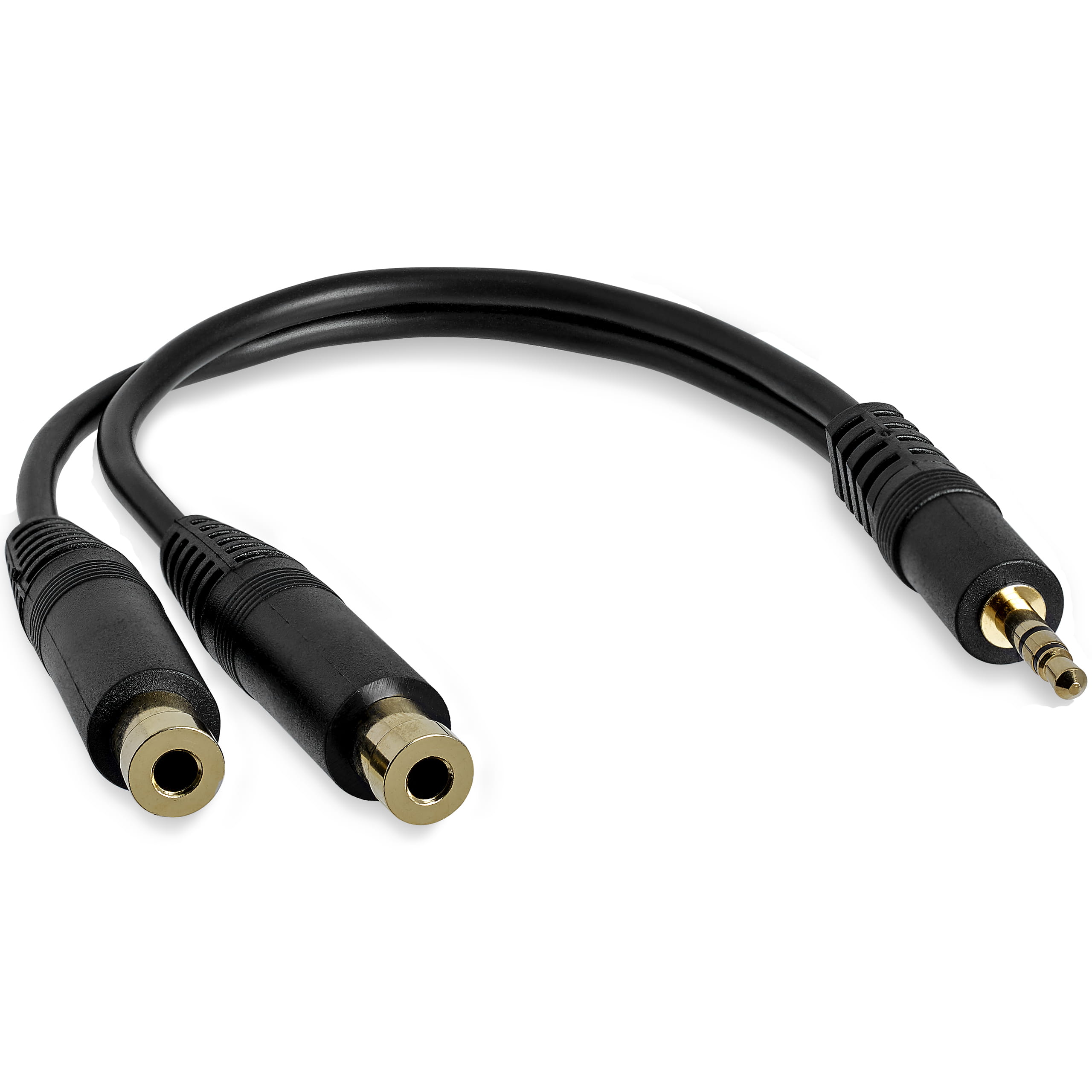 StarTech.com 15cm Stereo Splitter Kabel - 3,5mm