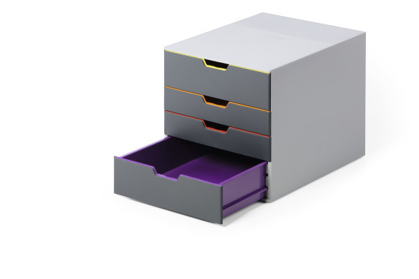 Durable VARICOLOR 4 - Schubladenschrank - 4 Schubfächer - für ANSI A (Letter)