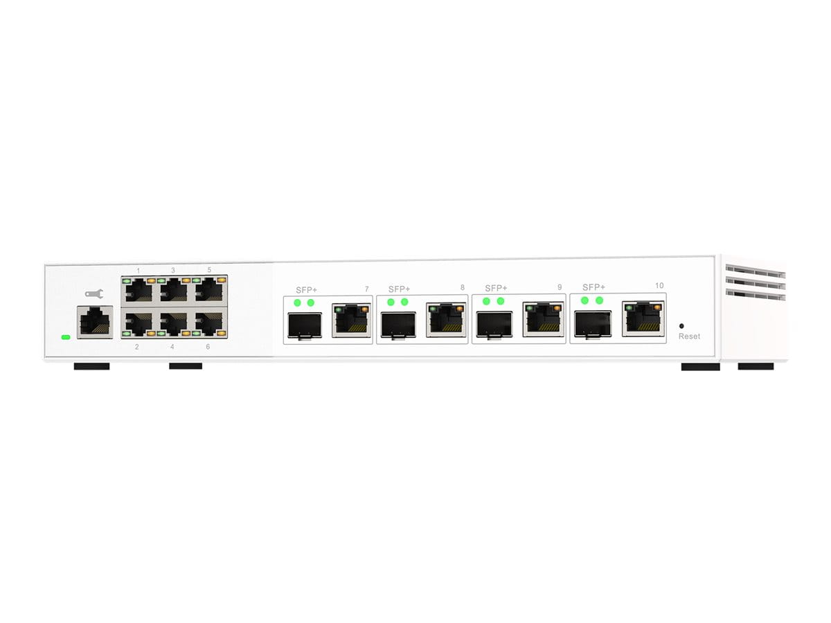 QNAP QSW-M2106-4C - Switch - managed - 6 x 2.5GBase-T