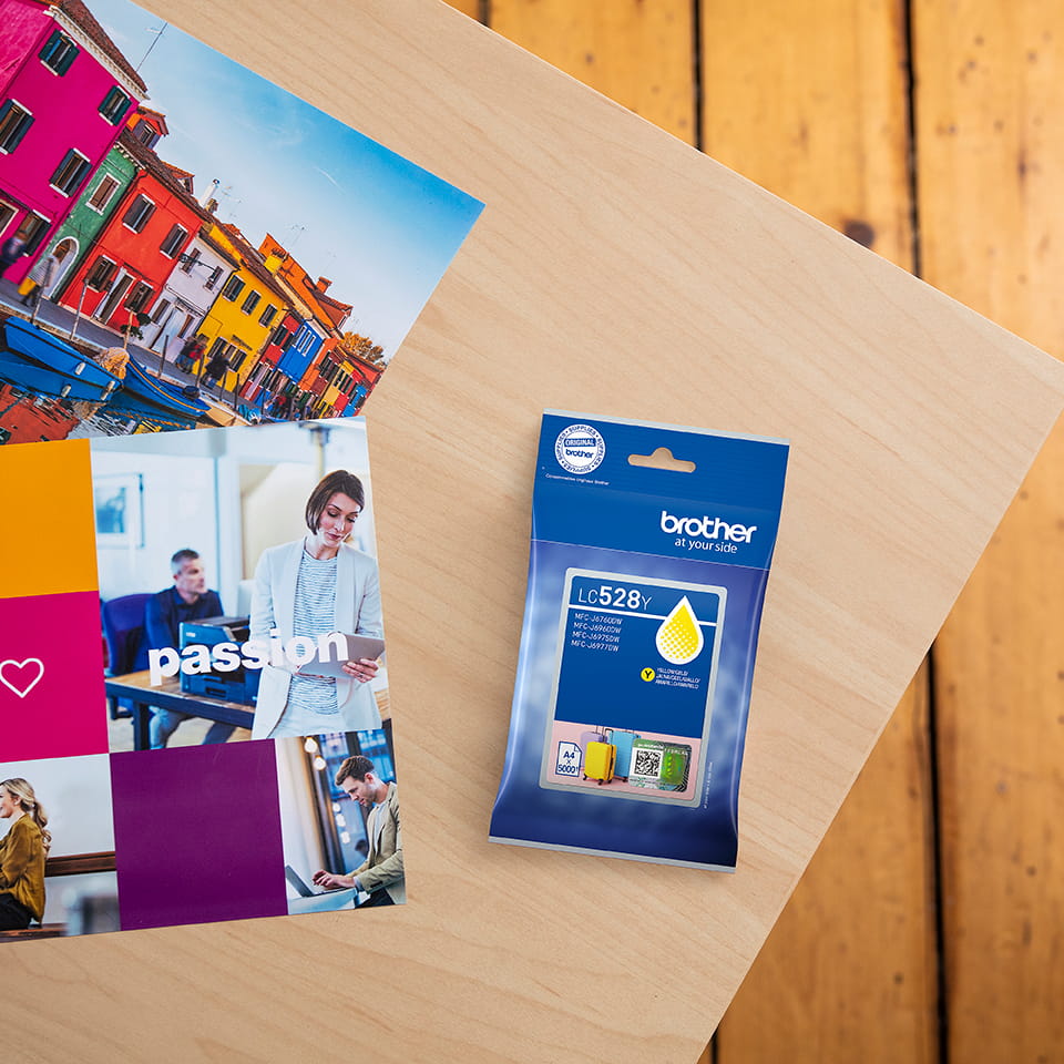 Brother LC528Y, Gelb, 1 Stück(e), 5000 Seiten, Einzelpackung