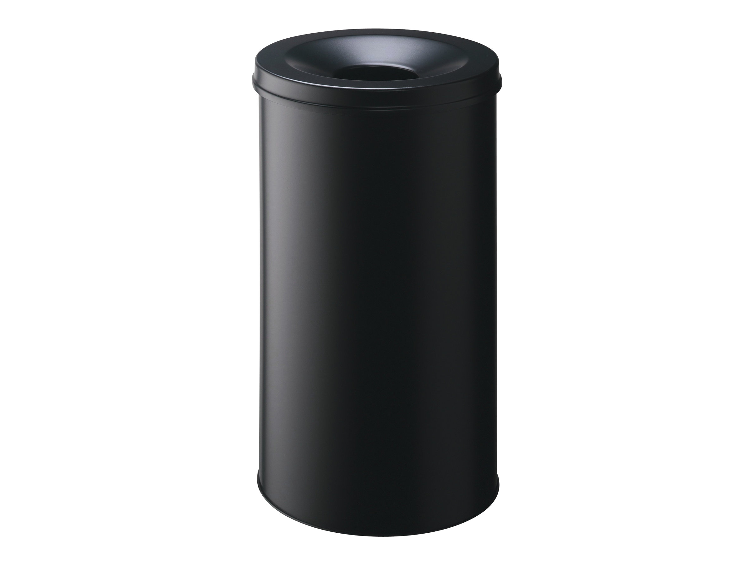 Durable Mülleimer - rund - 60 L - Stahl - Schwarz