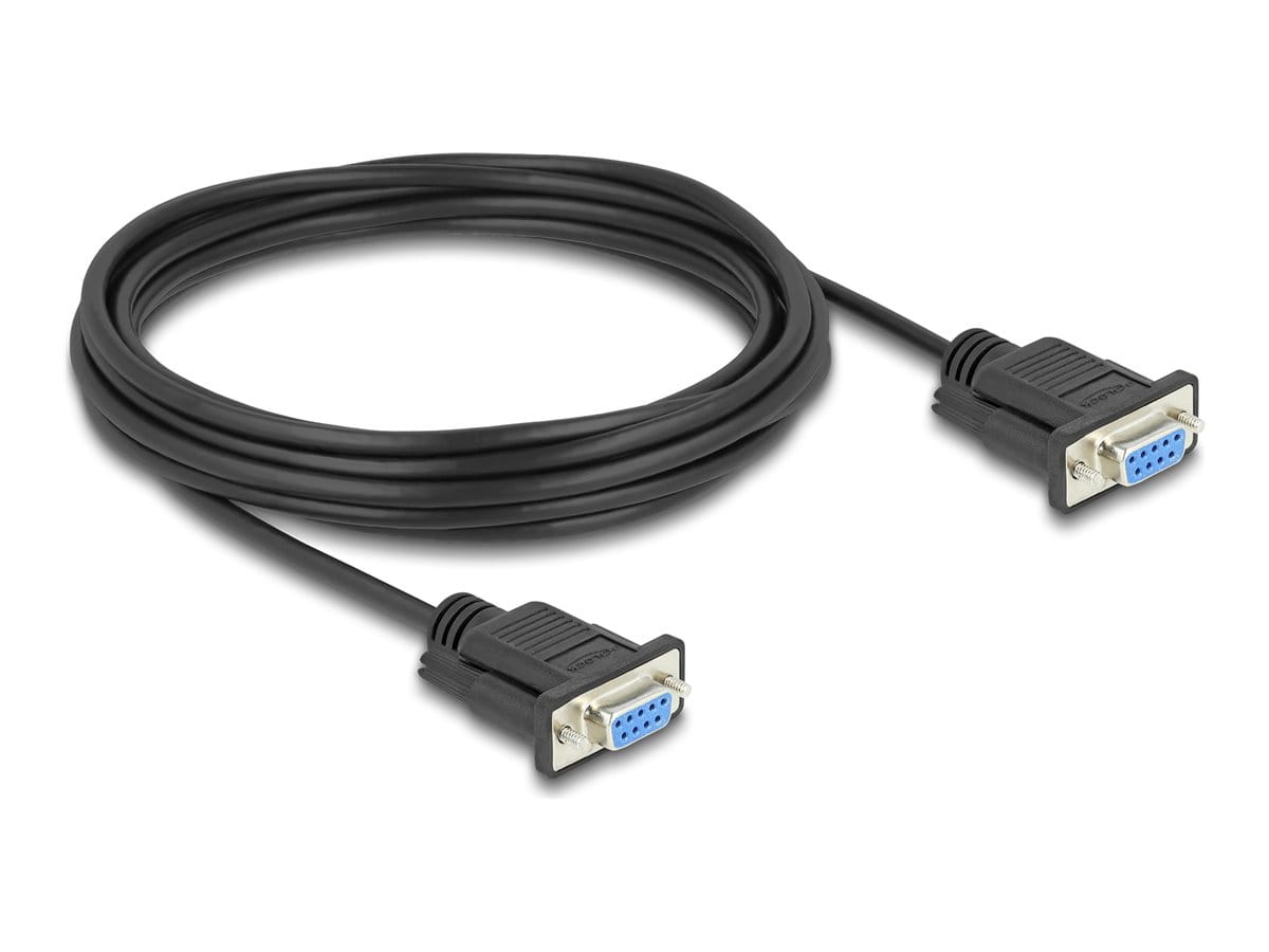 Delock Kabel seriell - DB-9 (W) zu DB-9 (W)