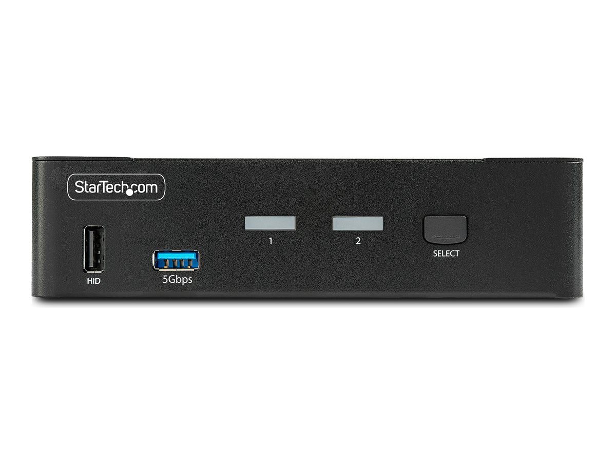StarTech.com 2-Port 8K KVM-Switch DP 1.4, KVM