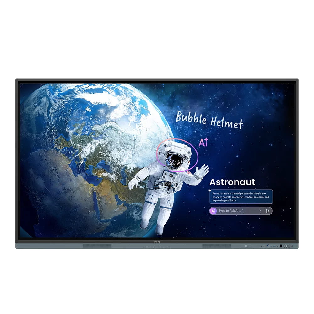 BenQ RM6505, 165,1 cm (65"), 1428,5 x 803,4 mm, 450 cd/m², 3840 x 2160 Pixel, 4K Ultra HD, IPS