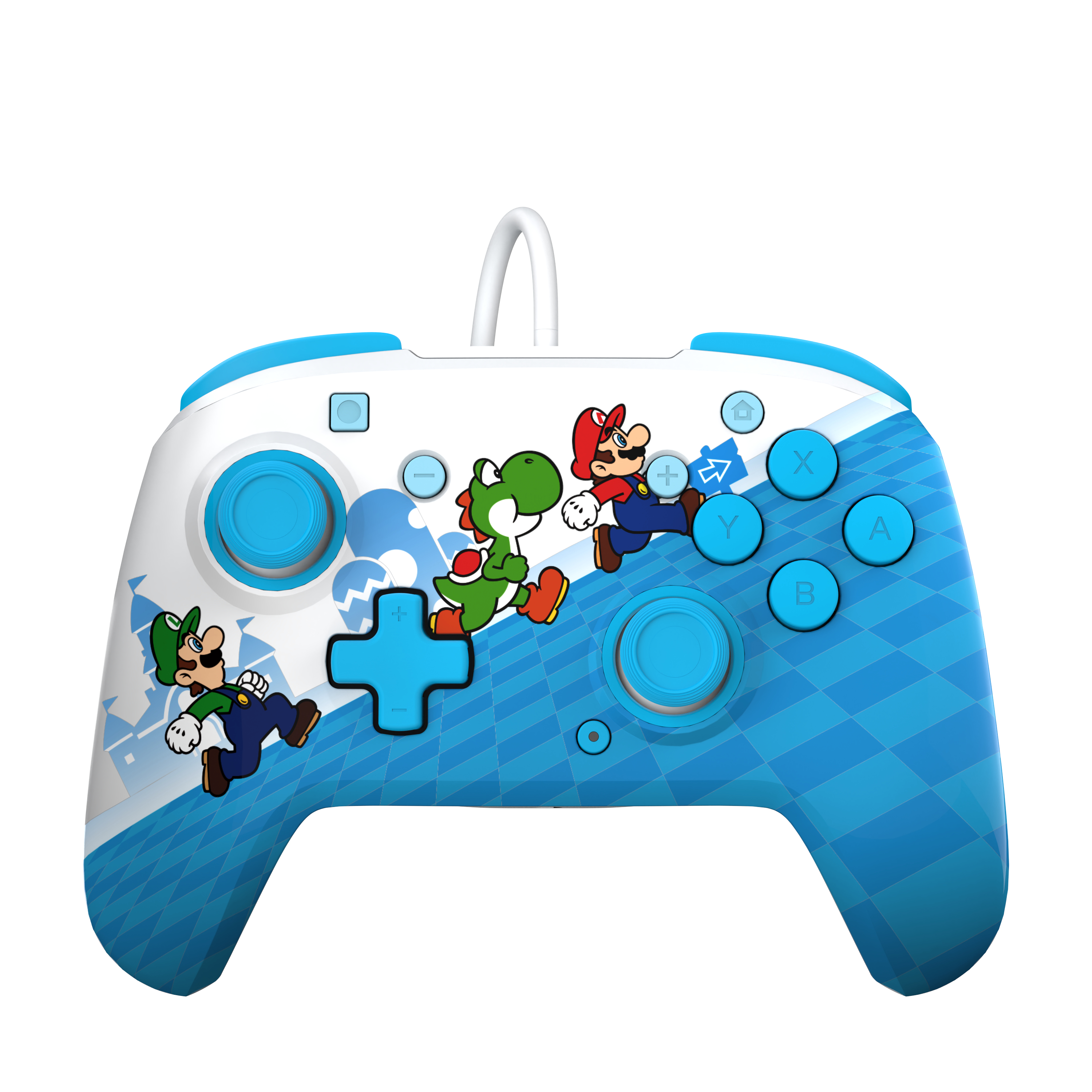 PDP Rematch: Mario Escape, Gamepad, Nintendo Switch, Nintendo Switch Lite, Nintendo Switch OLED, D-Pad, Home button, Analog / Digital, Kabelgebunden, USB