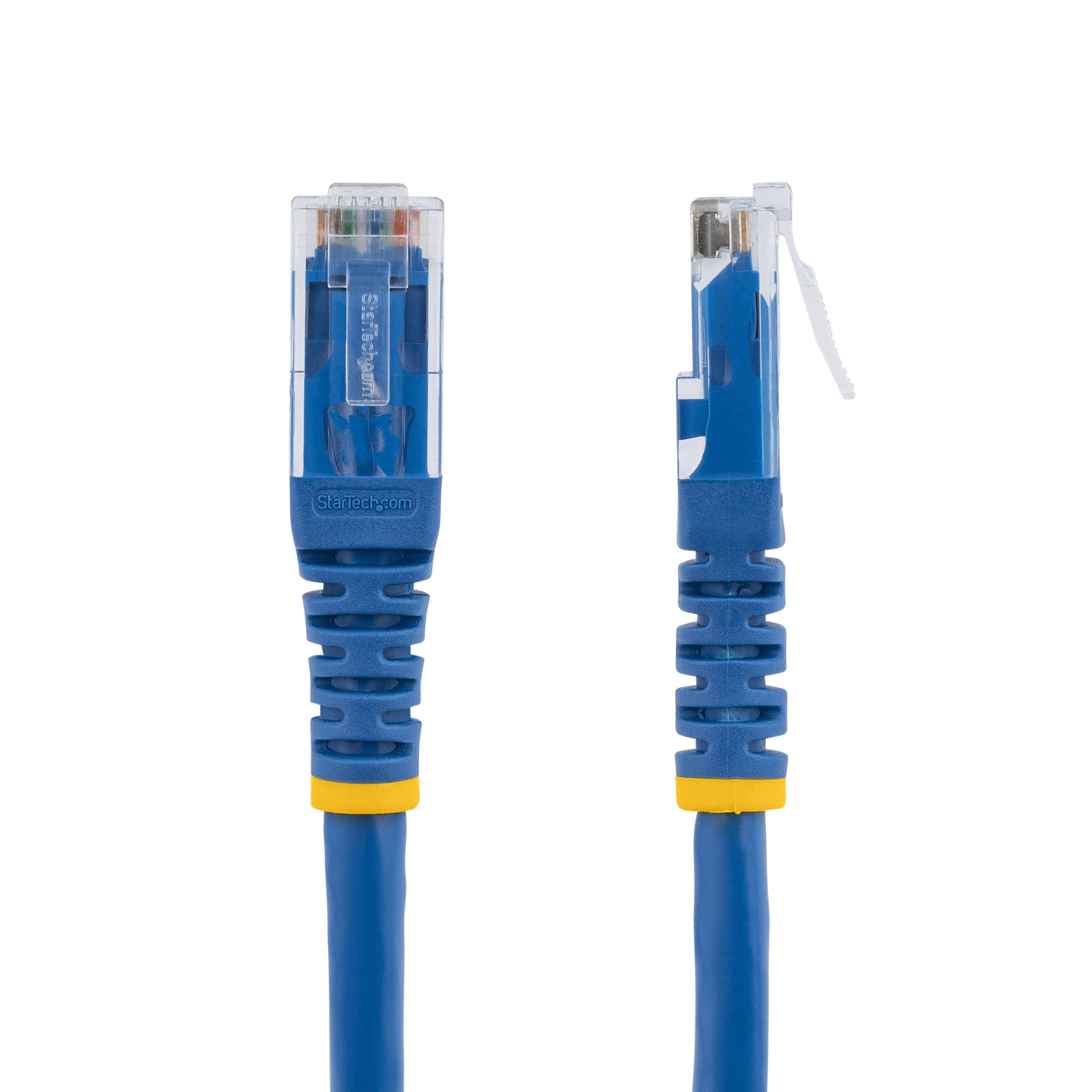 StarTech.com 6ft CAT6 Ethernet Cable, 10 Gigabit Molded RJ45 650MHz 100W PoE Patch Cord, CAT 6 10GbE UTP Network Cable with Strain Relief, Blue, Wiring is UL Certified/TIA - Category 6 - 24AWG (C6PATCH6BL)