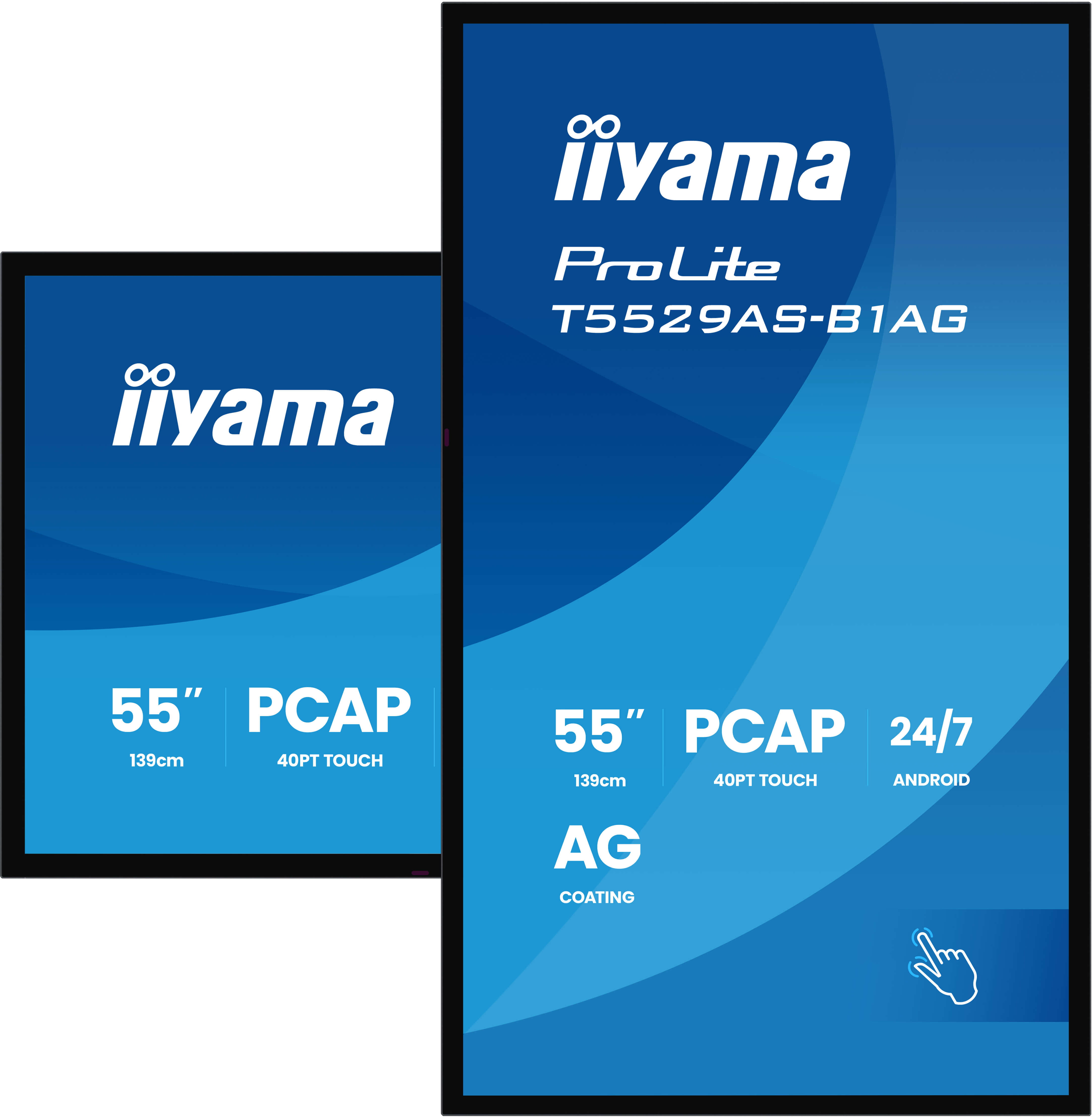 Iiyama ProLite T5529AS-B1AG - 140 cm (55") Diagonalklasse (139 cm (54.6")