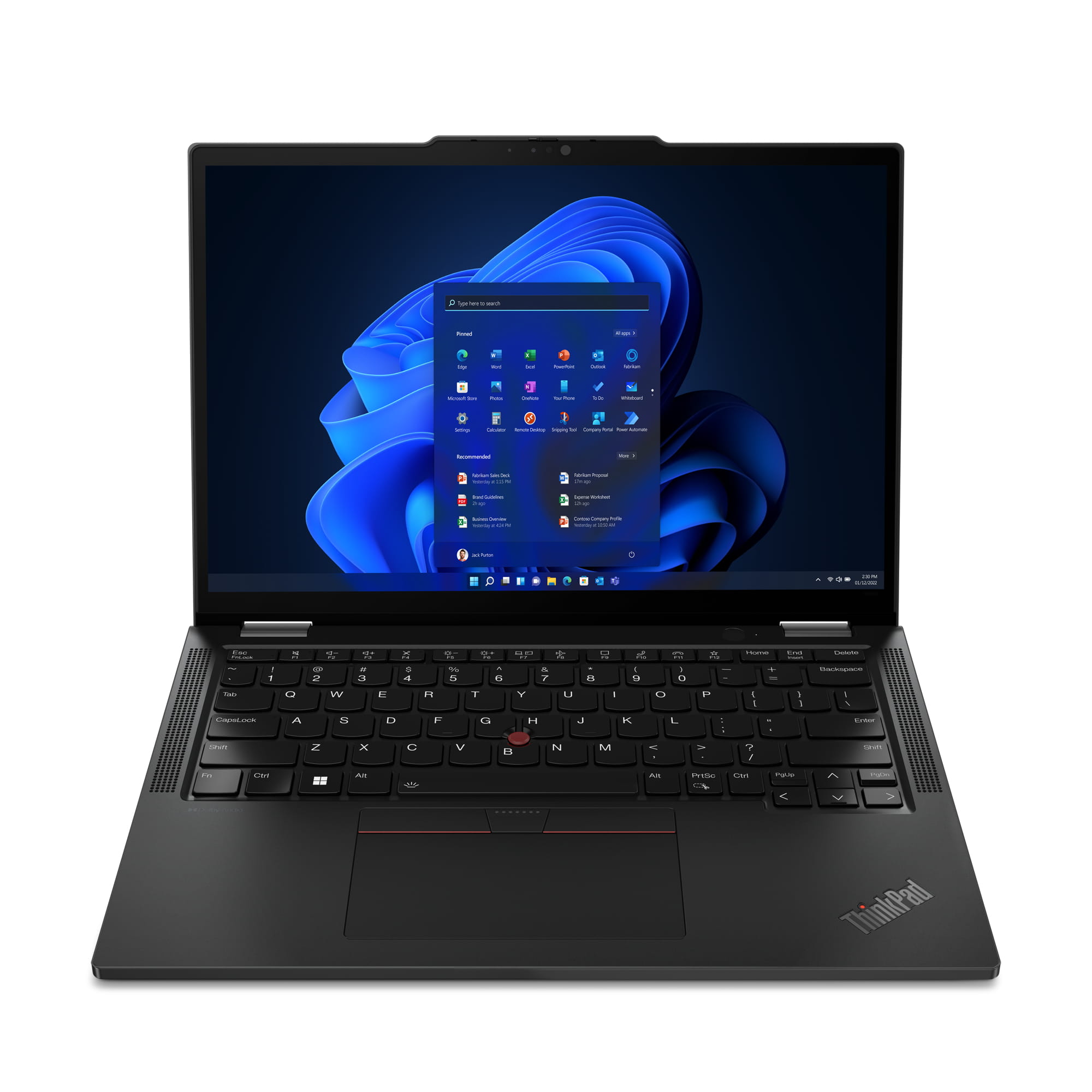 Lenovo ThinkPad X13 Yoga Gen 4 21F2 - Flip-Design - Intel Core i7 1355U / 1.7 GHz - Evo - Win 11 Pro - Intel Iris Xe Grafikkarte - 32 GB RAM - 1 TB SSD NVMe, Performance - 33.8 cm (13.3")