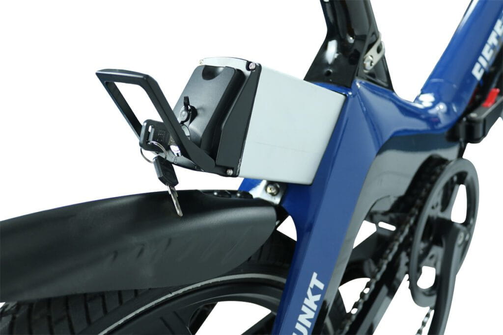 Blaupunkt Fiete, Lithium-Ion (Li-Ion), 10,5 Ah, 70 km, 36 V, 6 h, 21 kg