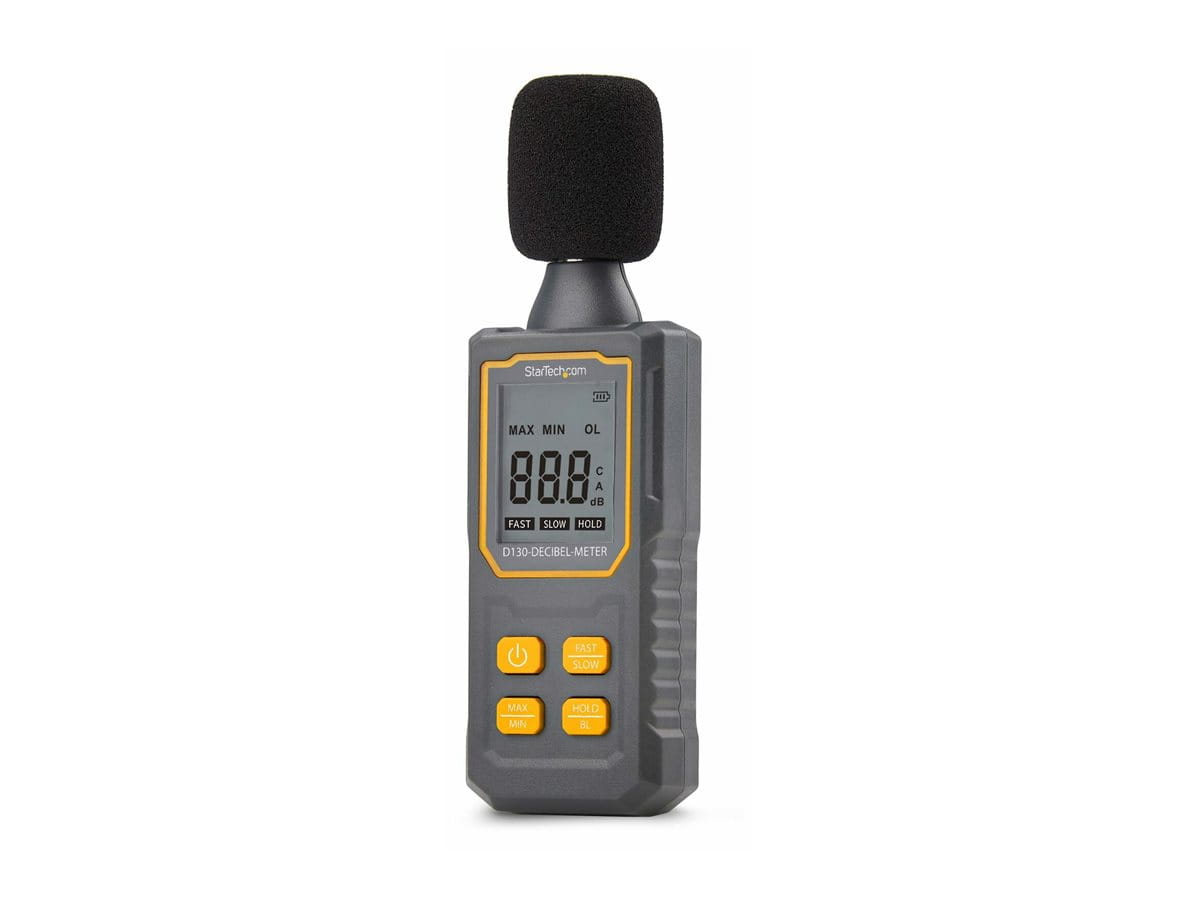 StarTech.com Startech Handheld Digital Sound Meter, Noise/Decibel