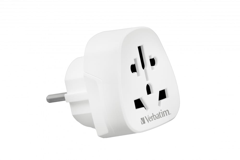 Verbatim WTEU-02 - Adapter für Power Connector - Typ A, Typ B, Typ C, Typ G, Typ I, Typ J, Typ L, Typ N (S)