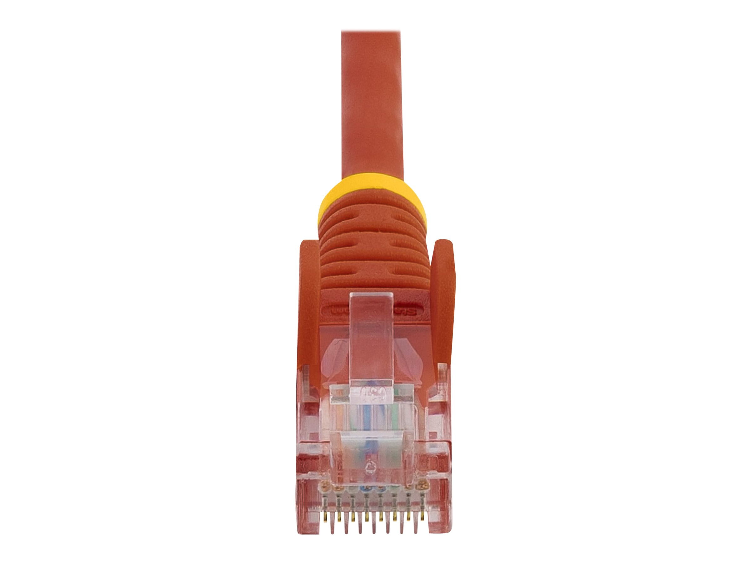 StarTech.com 3m Cat5e RJ45 UTP Netzwerkkabel Snagless - Cat 5e Patchkabel - Rot - Stecker / Stecker - Patch-Kabel - RJ-45 (M)