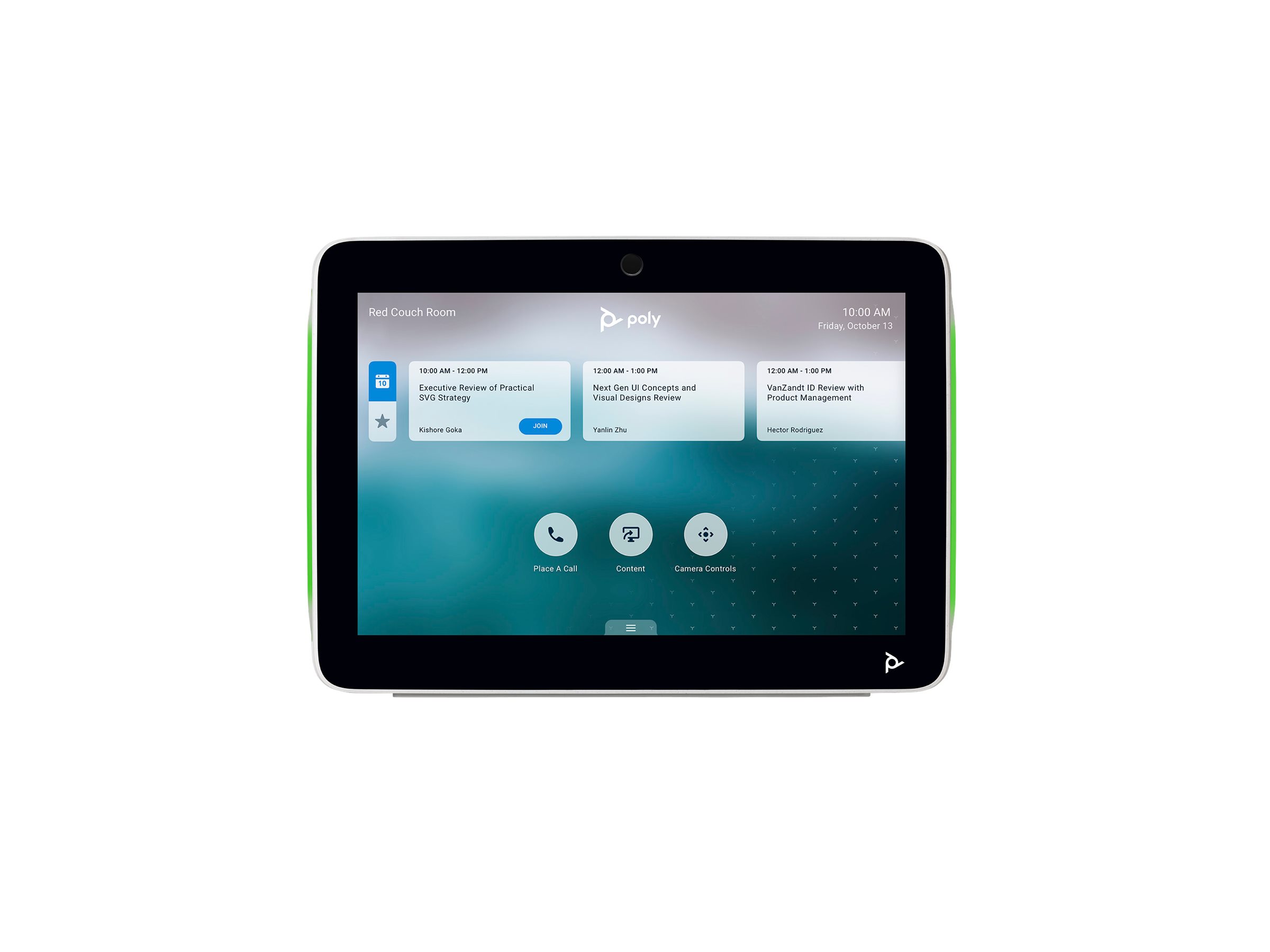 HP Poly TC8 - Touch Controller - Zoom-zertifiziert, Zertifiziert für Microsoft Teams