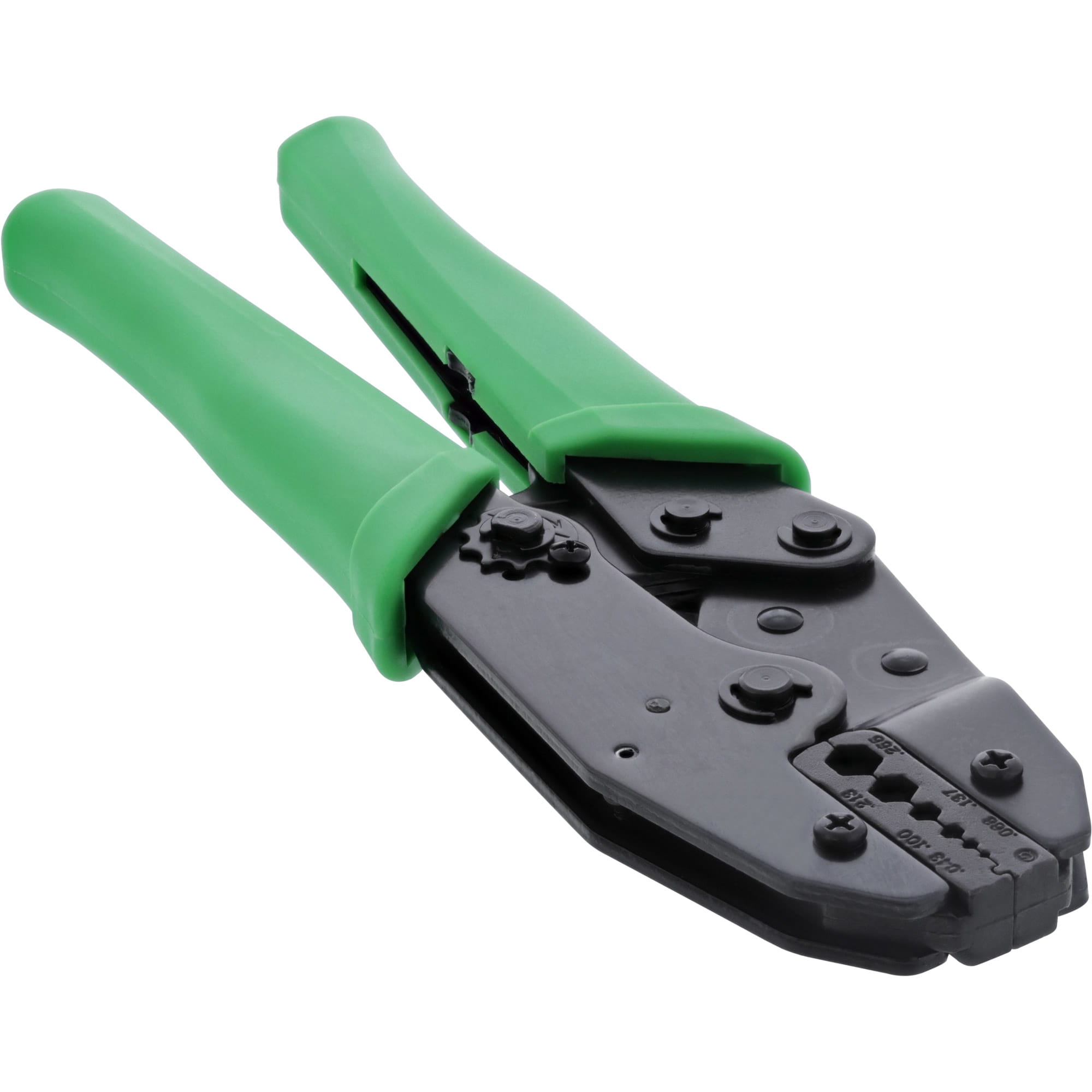 InLine Crimpzange - Koax HT-336G für RG 58,59,62,174 - WBC 110 - 195/200 - 240