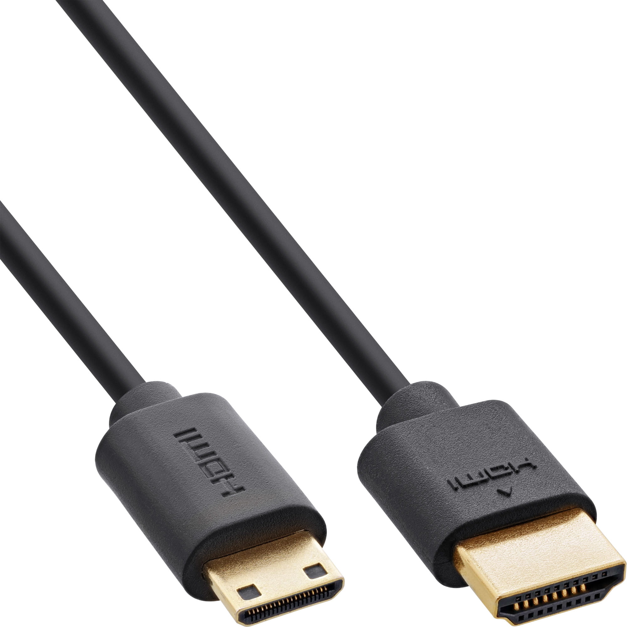InLine Slim Ultra High Speed HDMI Kabel - 8K4K - A St. / C St. (Mini) - 1,5m