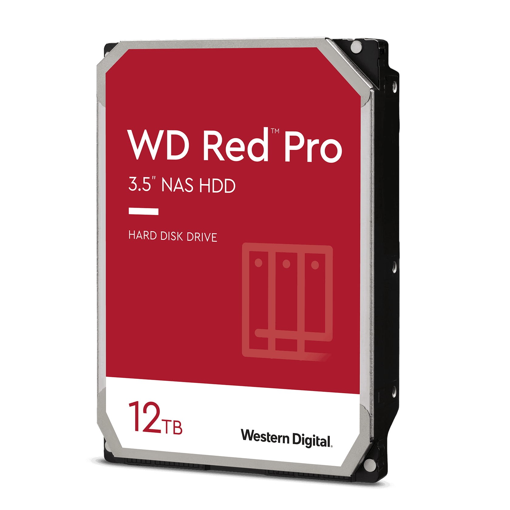 WD Red Pro WD121KFBX - Festplatte - 12 TB - intern - 3.5" (8.9 cm)