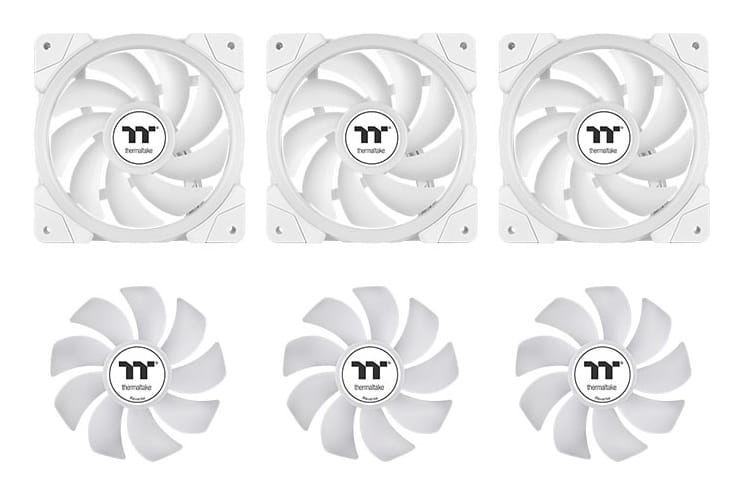 Thermaltake MAGFloe 360 Ultra ARGB, All-in-One-Flüssigkeitskühler, 12 cm, 500 RPM, 2000 RPM, Weiß