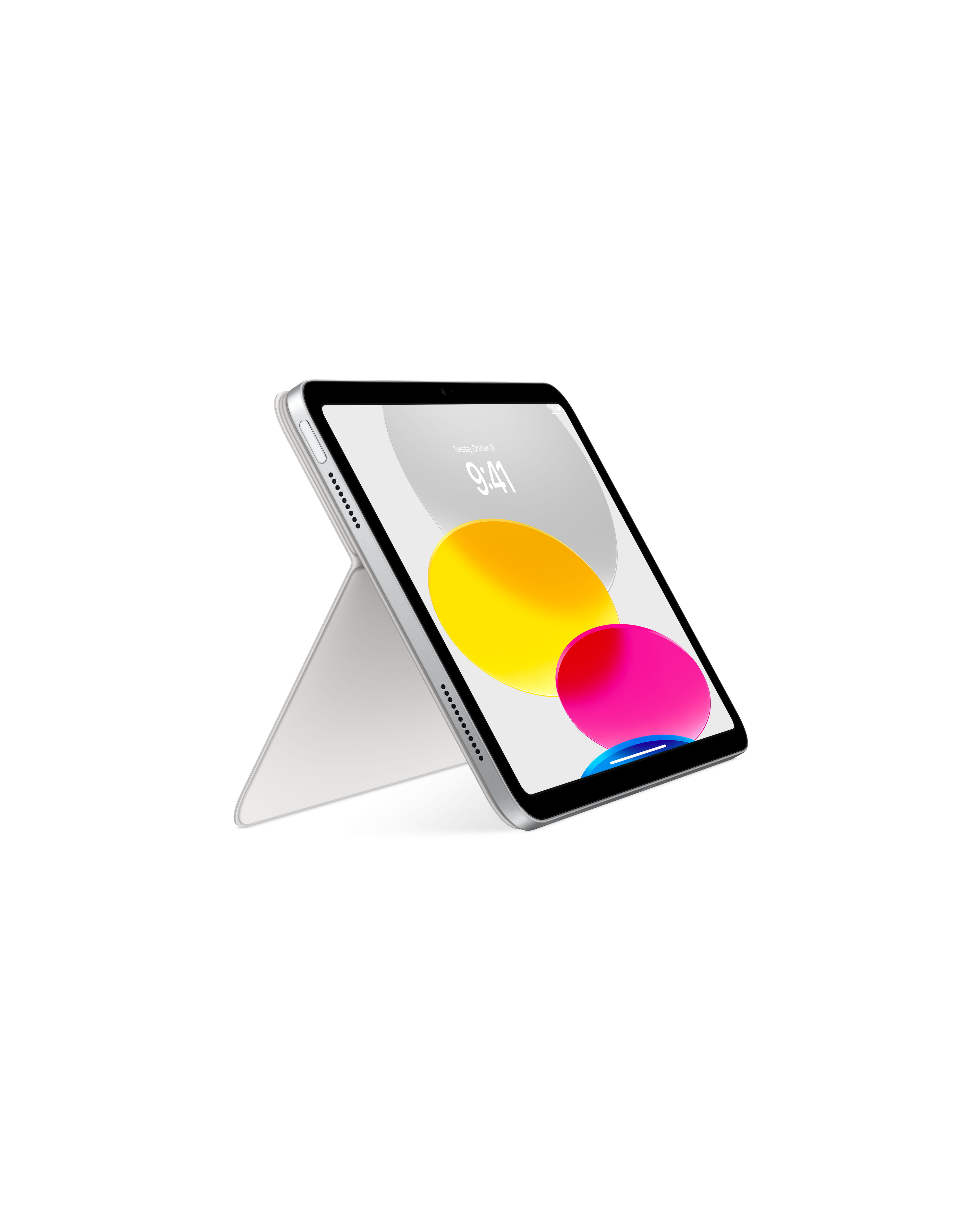 Apple Magic Keyboard Folio - Tastatur und Foliohülle - mit Trackpad - Apple Smart connector - QWERTZ - Deutsch - für iPad Wi-Fi (10. Generation)