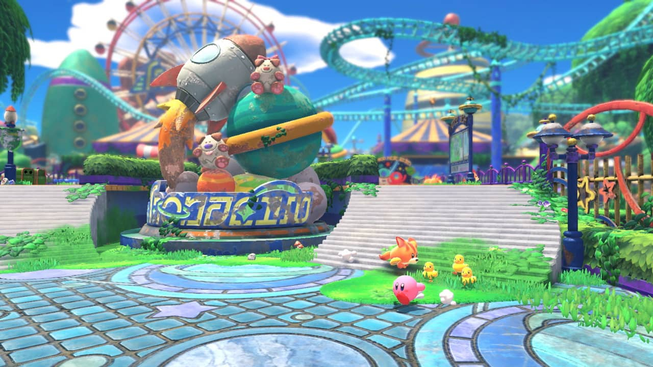 Nintendo Kirby und das vergessene Land Switch - Konsolen-Spiele