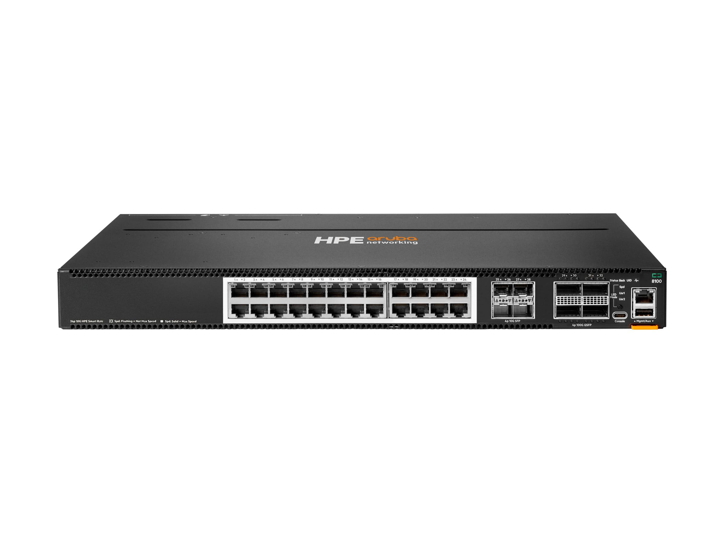 HPE Aruba Networking CX 8100 24x10GBase-T 4x10G