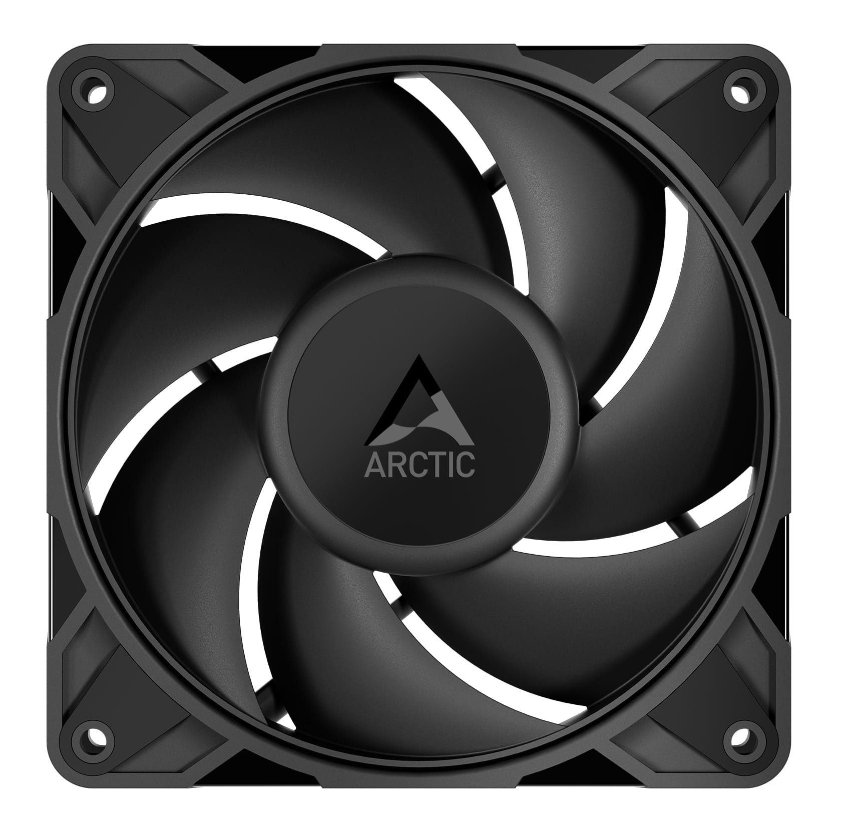 Arctic P12 Pro PST - Gehäuselüfter - mit Kabelsplitter - 120 mm - Schwarz (Packung mit 5)