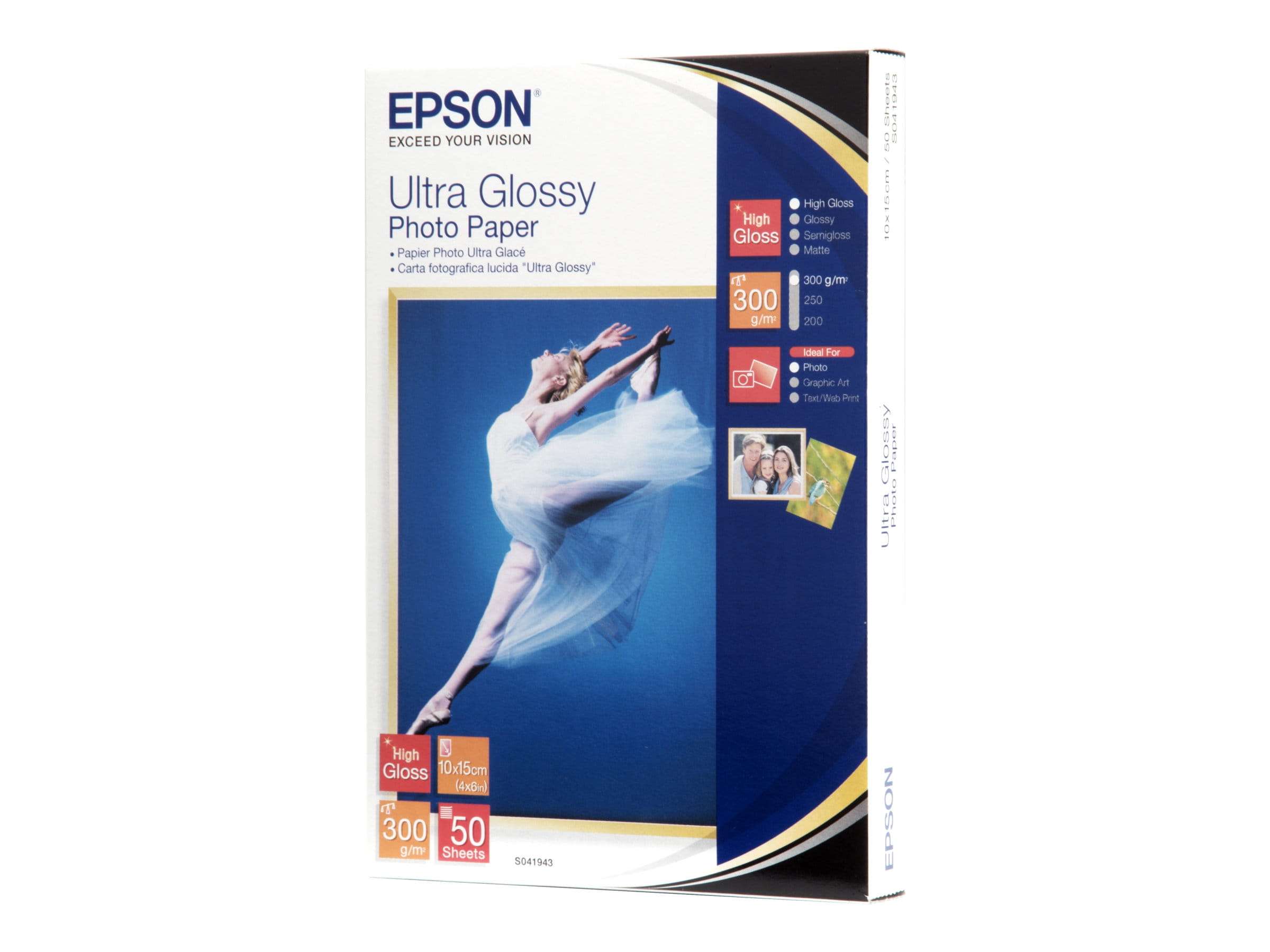 Epson Ultra Glossy Photo Paper - Glänzend - 100 x 150 mm