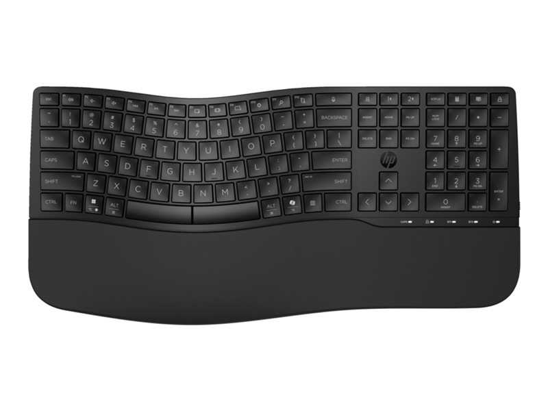 HP 680 - Tastatur - Dual Mode, 3-Zonen-Layout