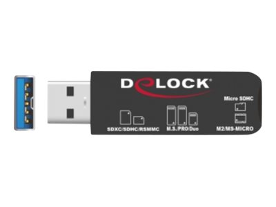 Delock Kartenleser (MS PRO, SD, MS Duo, MS