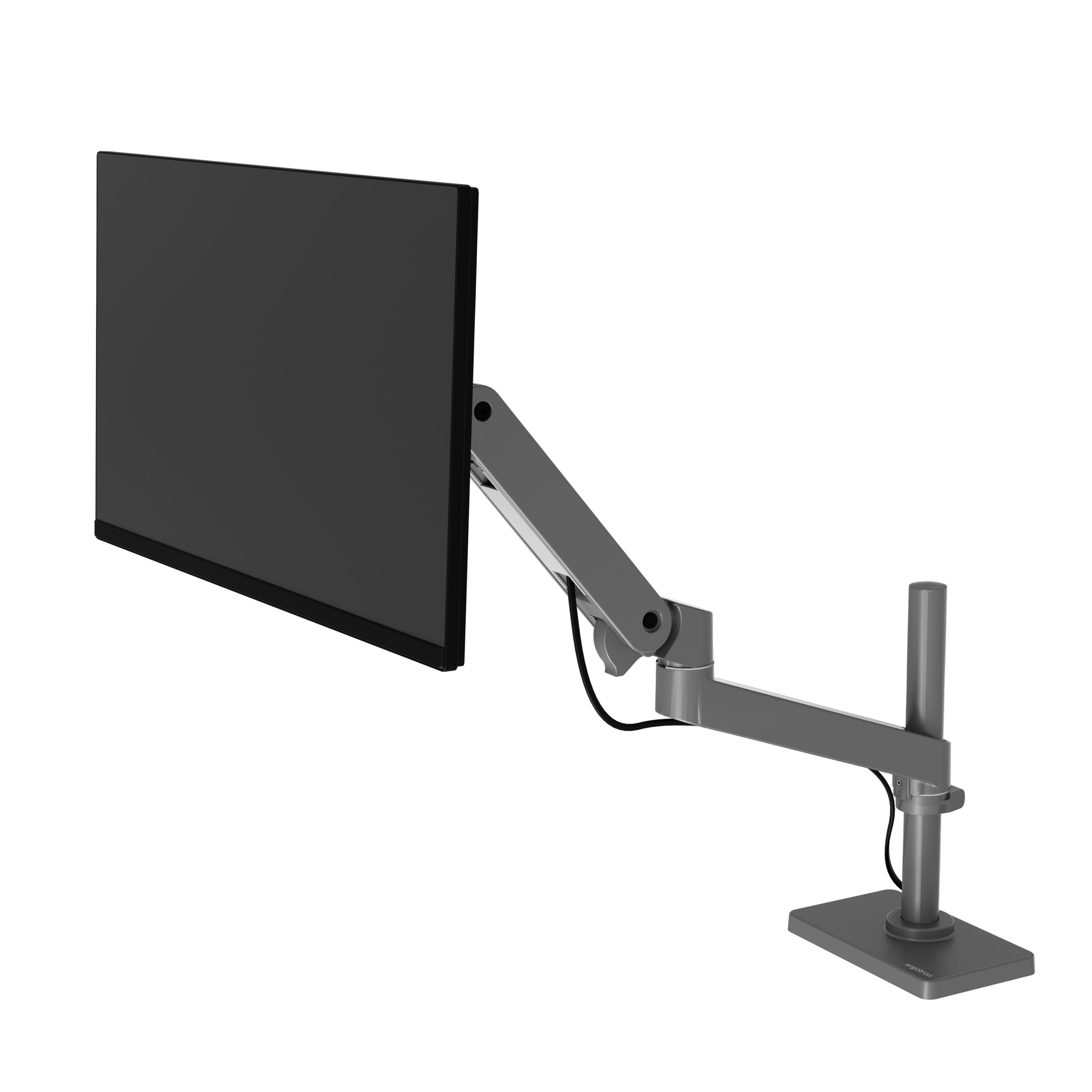 Ergotron LX Pro - Befestigungskit (Gelenkarm) - modular - für LCD-Display - mit hohem Pol - Dunkelgrau - Bildschirmgröße: bis zu 86,4 cm (bis zu 34 Zoll)