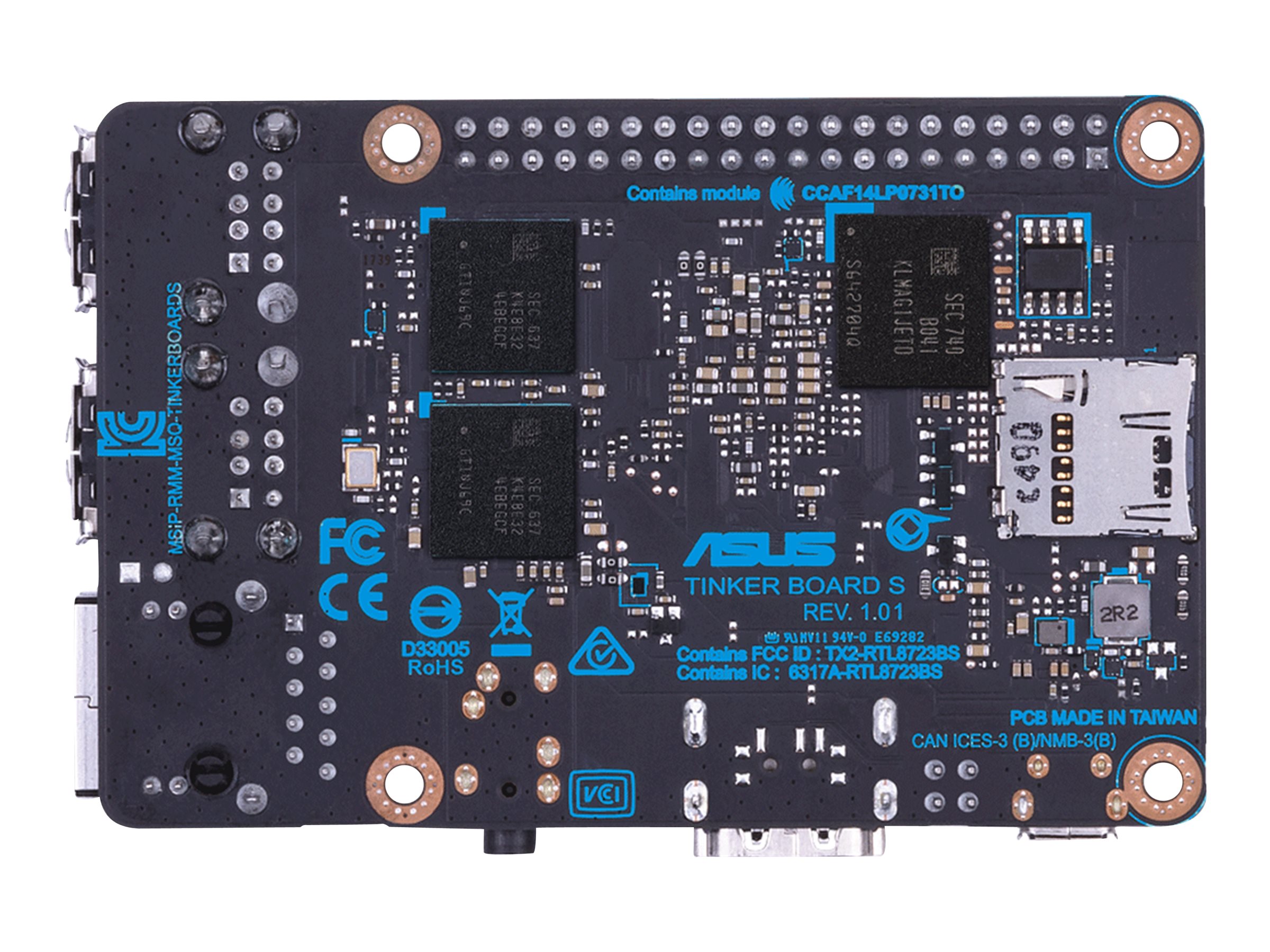ASUS Tinker Board S R2.0 - Einplatinenrechner