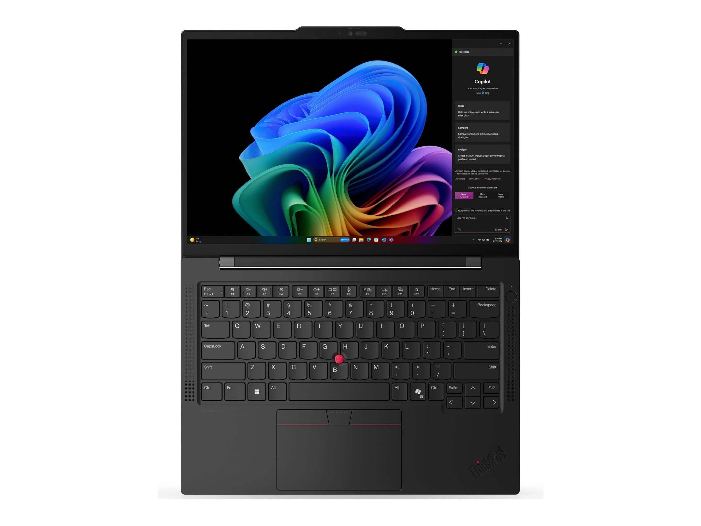 Lenovo ThinkPad T14s Gen 6 21QX - Intel Core Ultra 5 228V - Win 11 Pro - Arc Graphics 130V - 32 GB RAM - 512 GB SSD, NVMe - 35.6 cm (14")