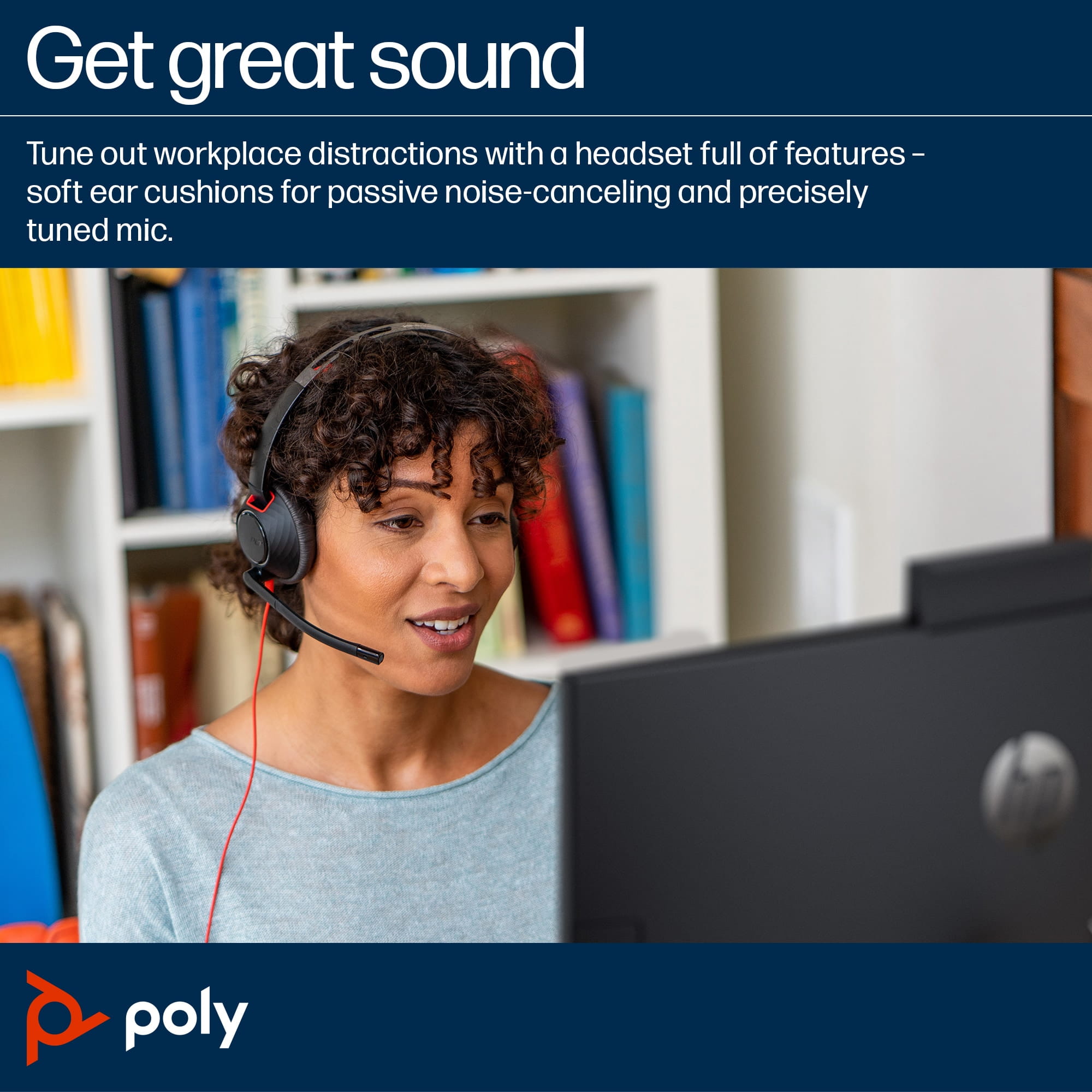 Poly Blackwire 5220 - Headset - On-Ear - kabelgebunden Poly Blackwire 5220 - Headset - On-Ear - kabelgebunden