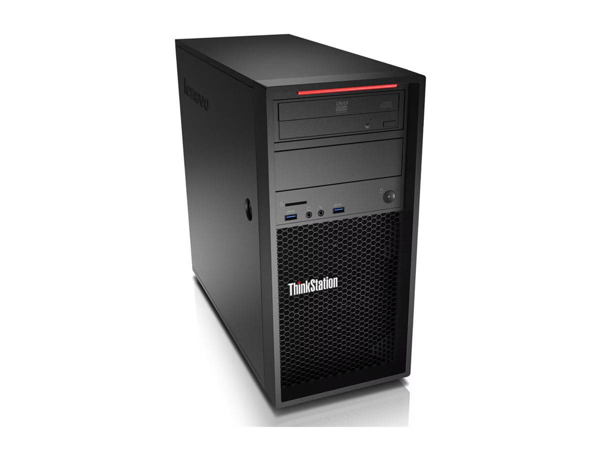 Lenovo ThinkStation P300 30AH - Tower - 1 x Core i7 4790 / 3.6 GHz - RAM 4 GB - SSD 256 GB - DVD-Writer - HD Graphics 4600 - 1GbE - Win 7 Pro 64-bit (mit Win 8,1 Pro 64-bit Lizenz)