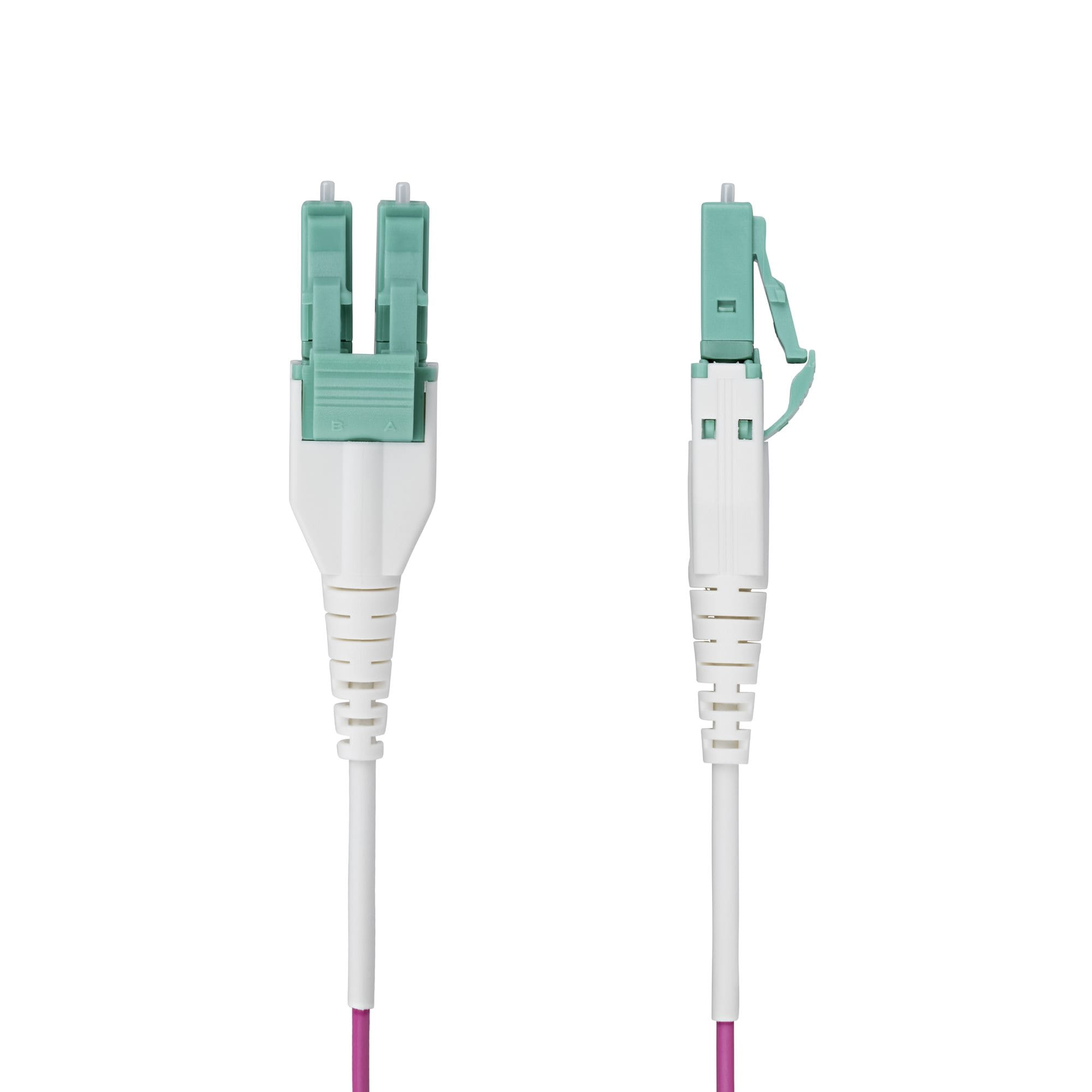 StarTech.com 40m (131ft) LC/LC (UPC) OM4 Multimode Fiber Optic Cable - Patch-Kabel - LC/UPC Duplex Multi-Mode (M)