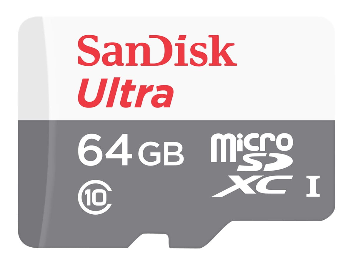 SanDisk Ultra - Flash-Speicherkarte (microSDHC/SD-Adapter inbegriffen)