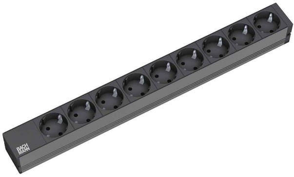Bachmann IT PDU Basic - Steckdosenleiste (Rack - einbaufähig)