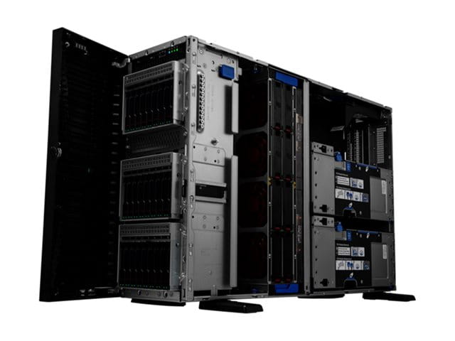 HPE ProLiant ML350 Gen11 - Server - Tower - 4U - zweiweg - keine CPU - RAM 0 GB - SATA/SAS/NVMe - Hot-Swap 6.4 cm (2.5")