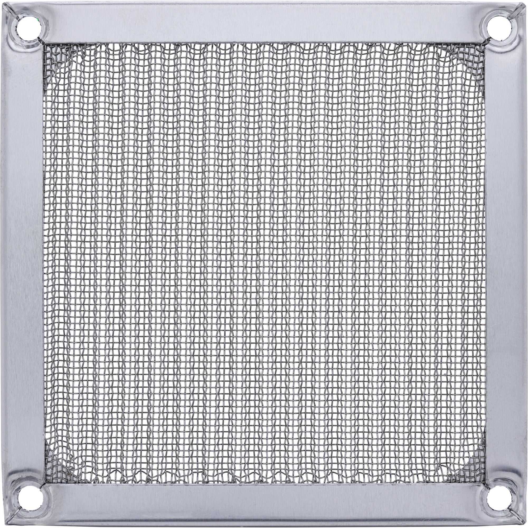 InLine Lüftergitter - Aluminium Filter - 92x92mm