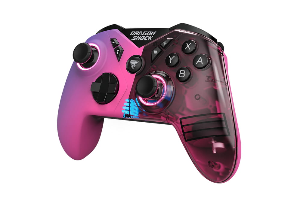 DragonShock Nebula Ultimate, Gamepad, Nintendo Switch, D-Pad, Home button, Schaltfläche Start, Turbo-Taste, Multi, Kabellos, Bluetooth