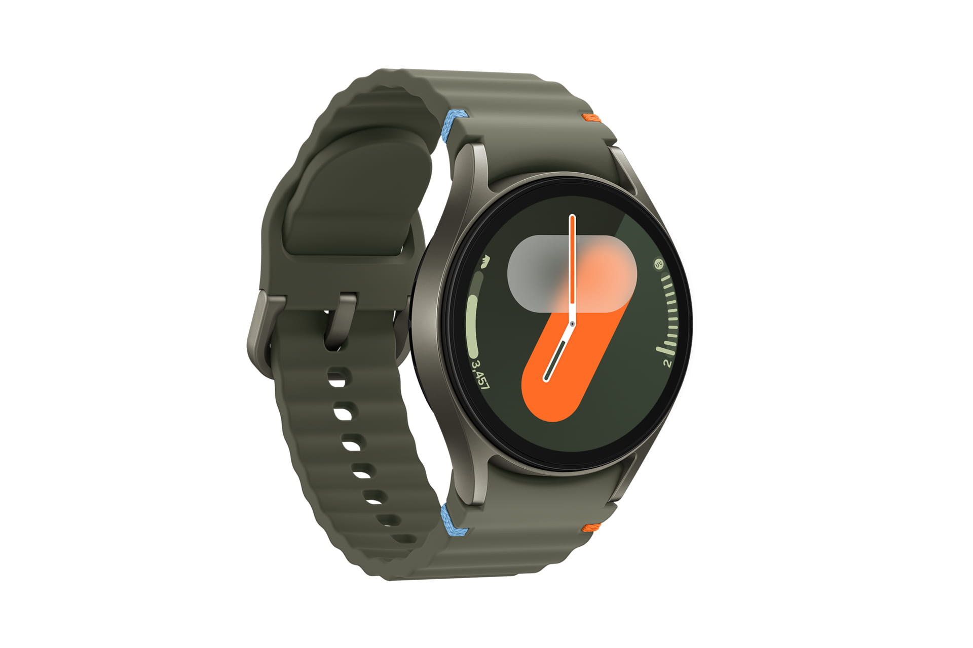Samsung Galaxy Watch7 - 40 mm - intelligente Uhr mit Sportband - Gummi - Bandgröße: S/M - Anzeige 3.33 cm (1.3")