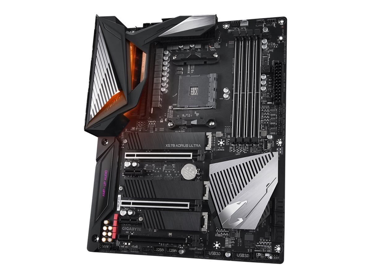 Gigabyte X570 AORUS ULTRA (rev. 1.0), AMD, Sockel AM4, AMD Ryzen 2000 Series, AMD Ryzen 3000 Series, DDR4-SDRAM, 128 GB, DIMM