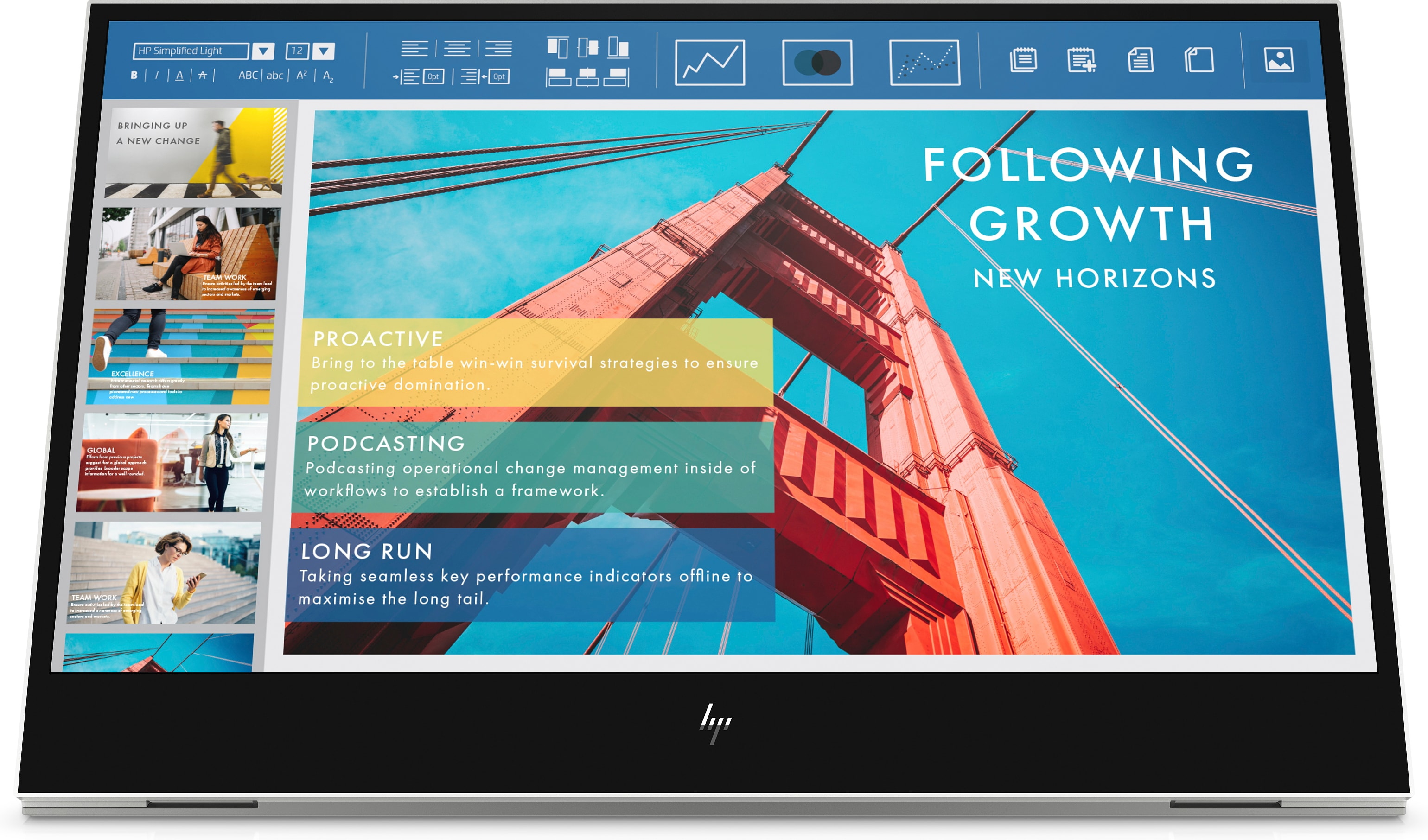 HP E14 G4 Portable - LED-Monitor - 35.6 cm (14")