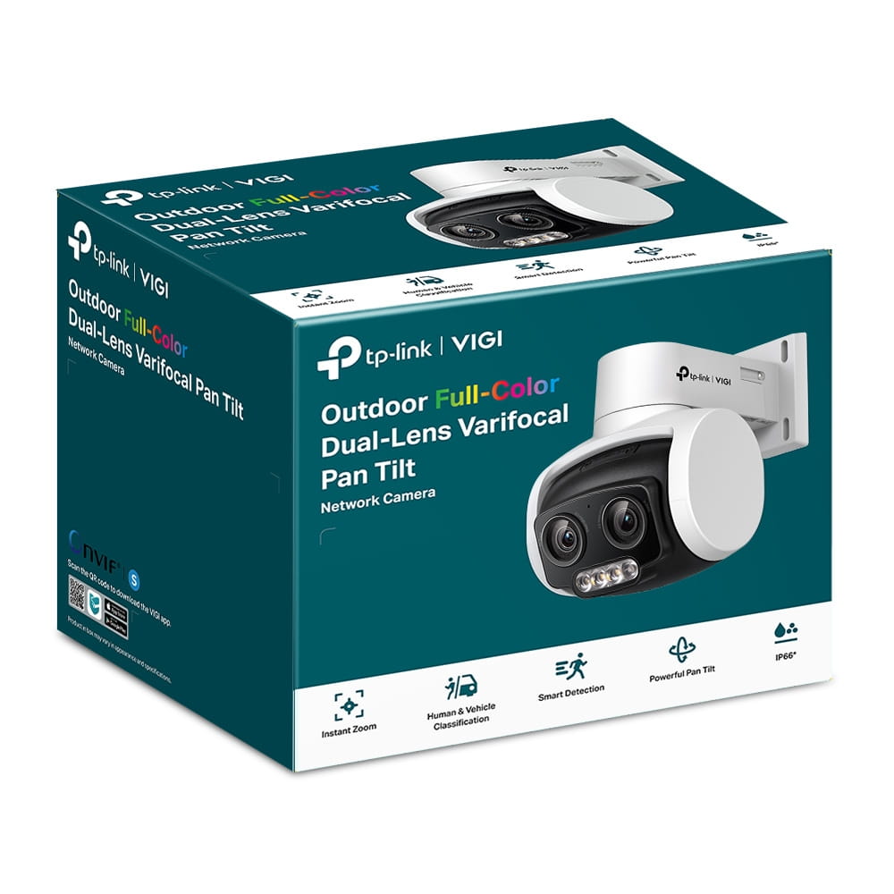TP-LINK VIGI C540V V1 - Netzwerk-Überwachungskamera - schwenken / neigen - Turret - Außenbereich - wetterfest - Farbe (Tag&Nacht)