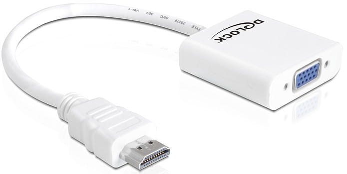 Delock Videoadapter - HDMI männlich zu HD-15 (VGA)