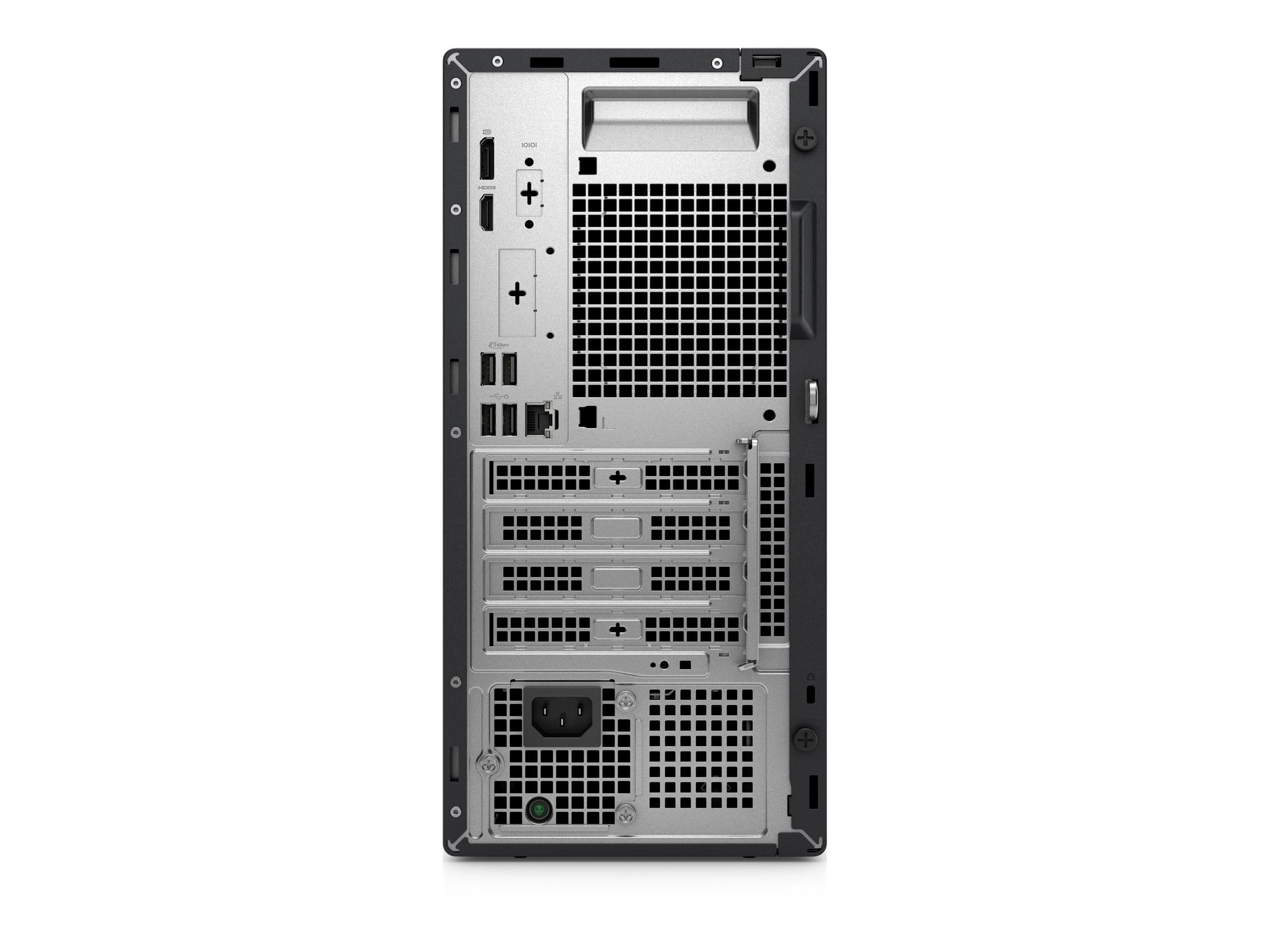 Dell Pro Tower QCT1250 - Tower - Core Ultra 7 265 / 2.4 GHz - RAM 16 GB - SSD 512 GB - NVMe, TLC - DVD SuperMulti - Intel Graphics - 1GbE - Win 11 Pro - Schwarz - BTS - mit 1 Jahr Vor-Ort-Basisgarantie (AT, DE - 2 Jahre)