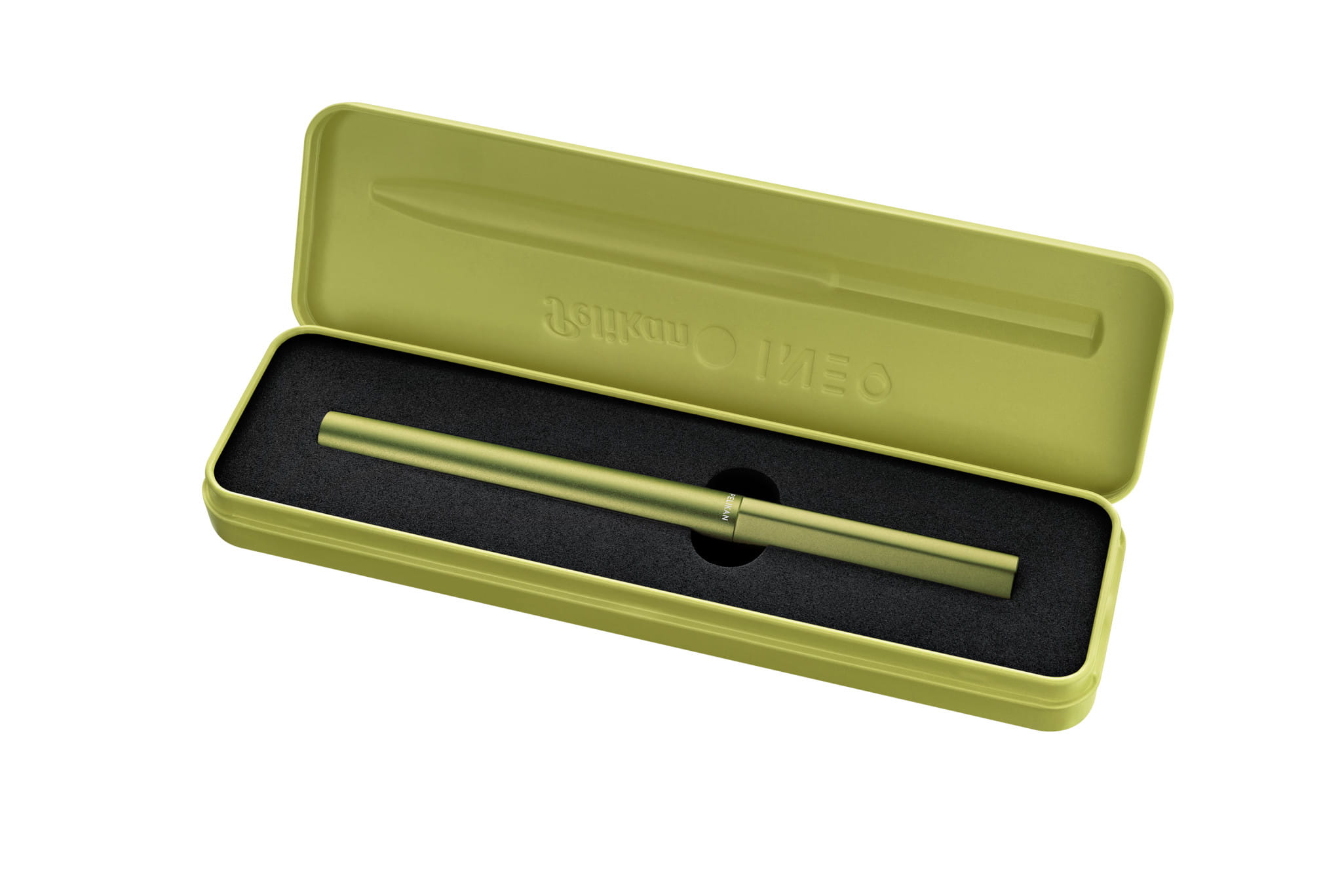 Pelikan 823692, Grün, Kartuschenfüllsystem, Blau, Edelstahl, Medium, Geschenkbox