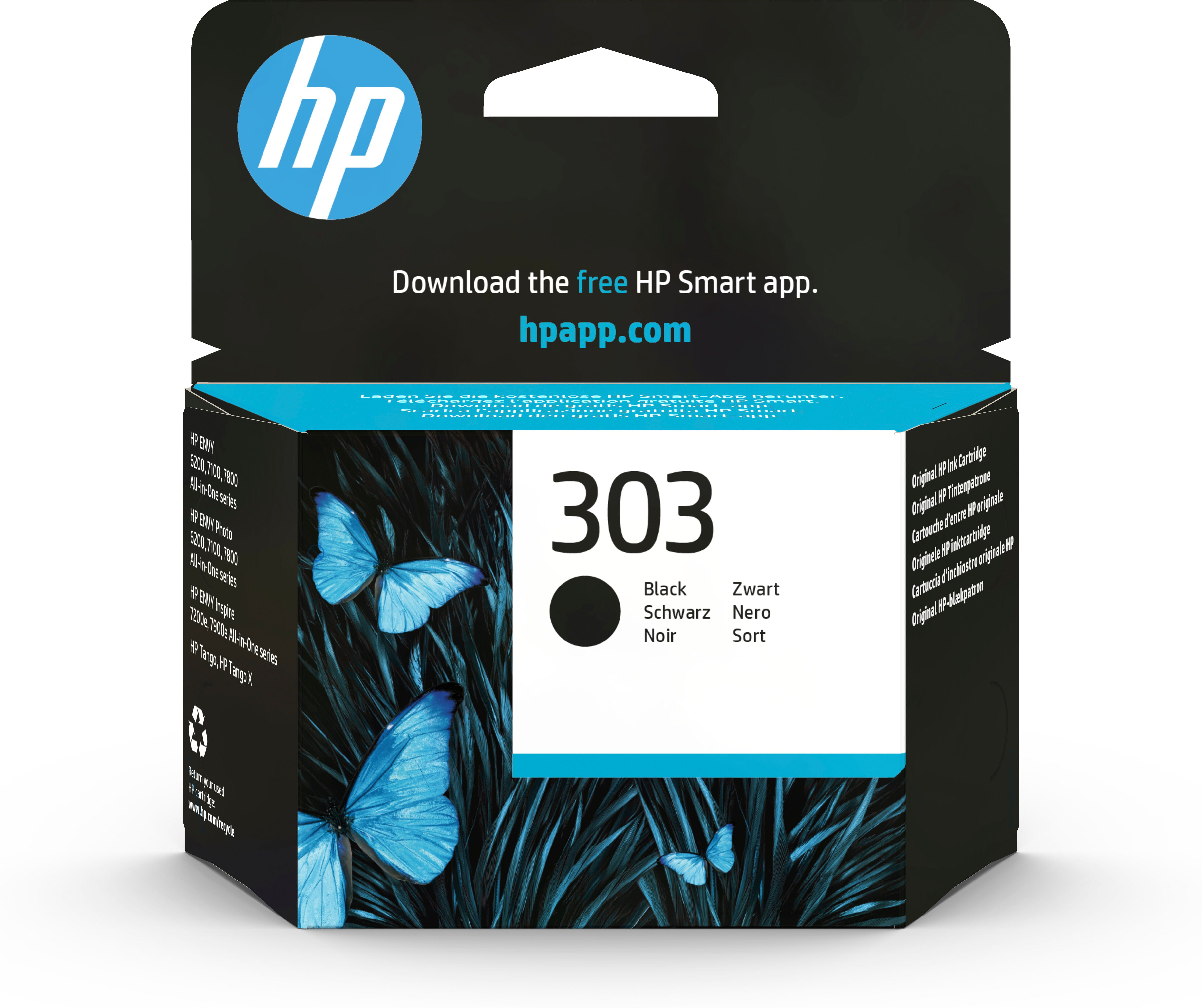 HP 303 - 4 ml - Schwarz - original - Tintenpatrone