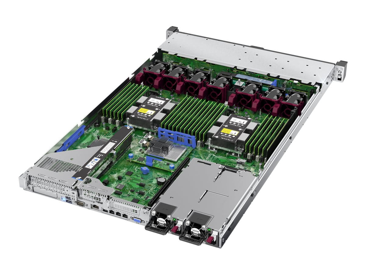 HPE ProLiant DL360 Gen10 - 1U - zweiweg - 1 x Xeon Silver 4208 / 2.1 GHz - RAM 32 GB - SATA/SAS - Hot-Swap 6.4 cm (2.5")