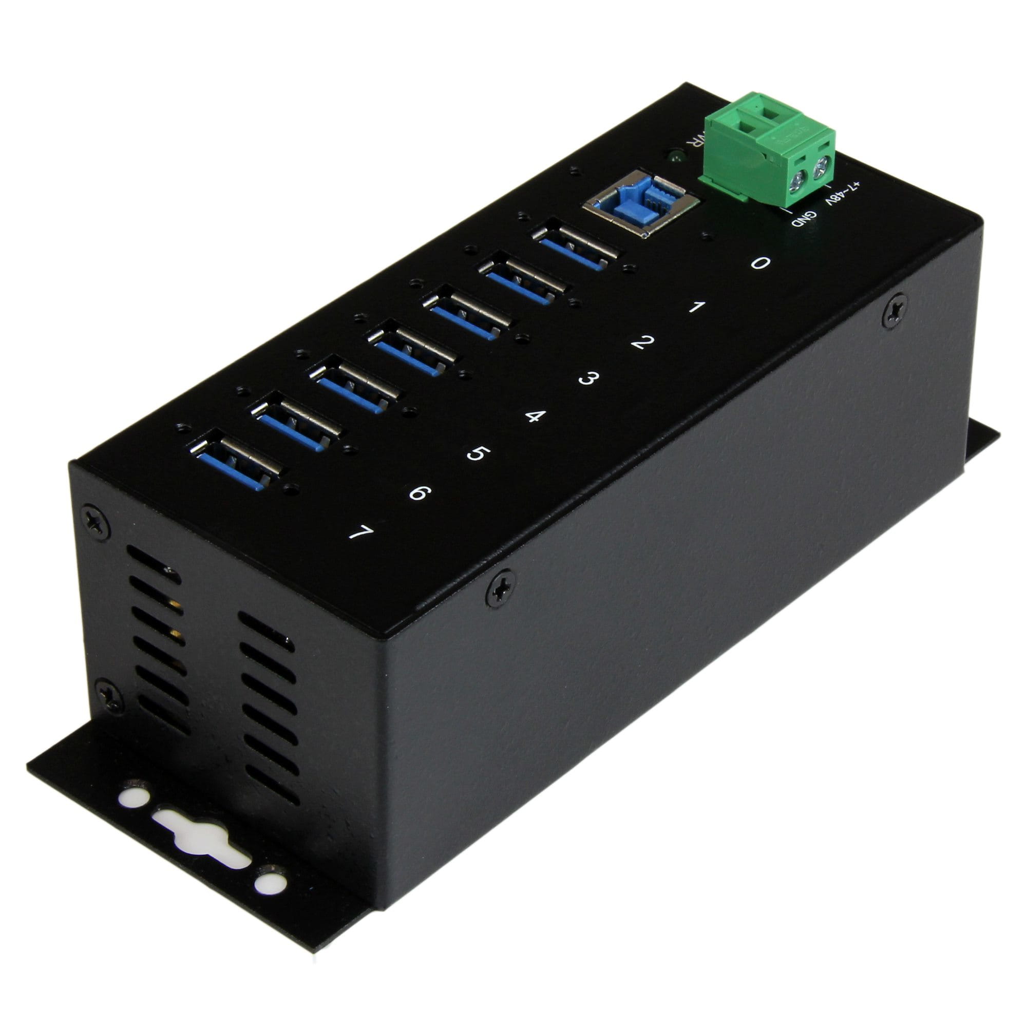 StarTech.com Industrieller 7 Port USB 3.0 Hub mit Überspannungsschutz StarTech.com Industrieller 7 Port USB 3.0 Hub mit Überspannungsschutz